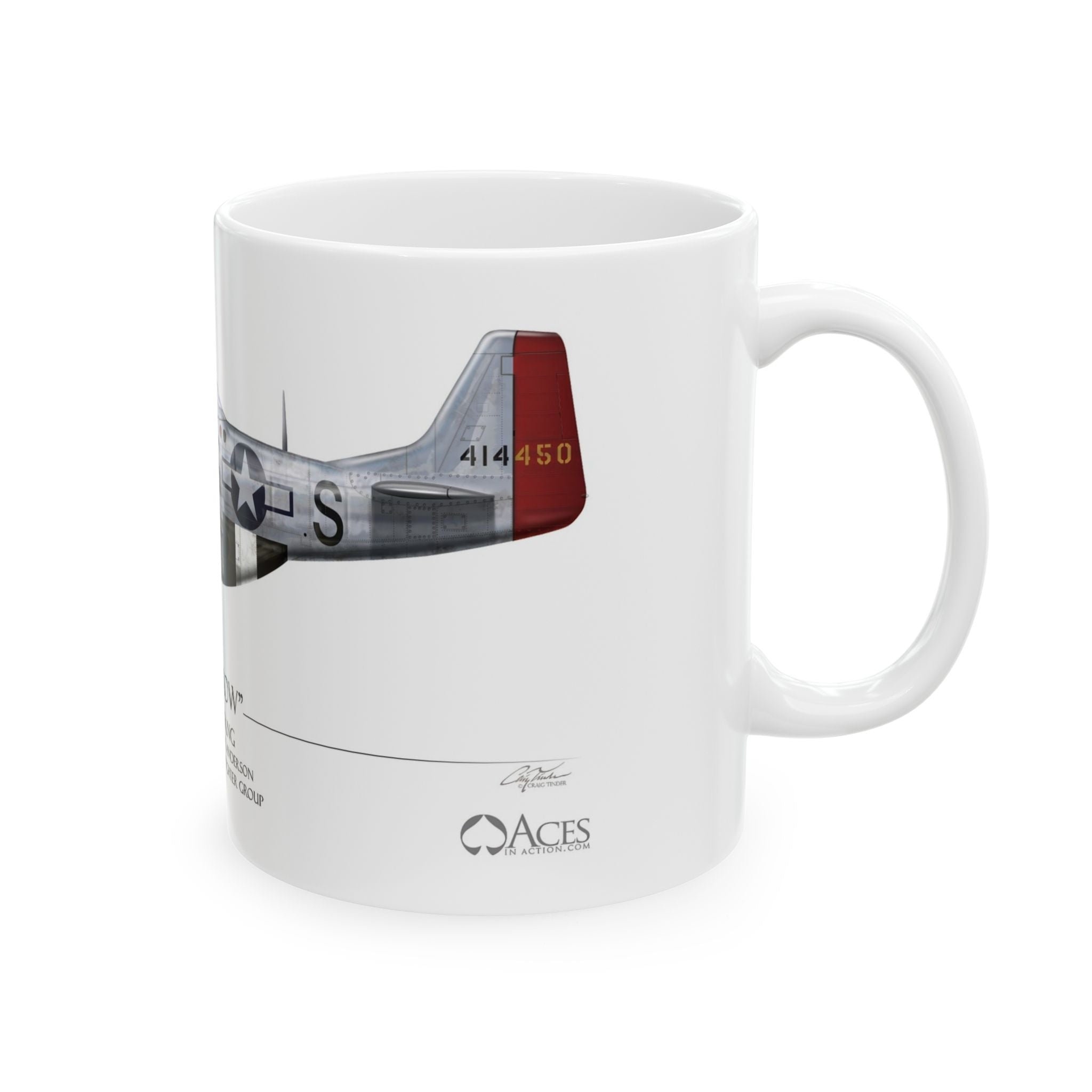 P-51 Mustang - Old Crow - Coffee Mug