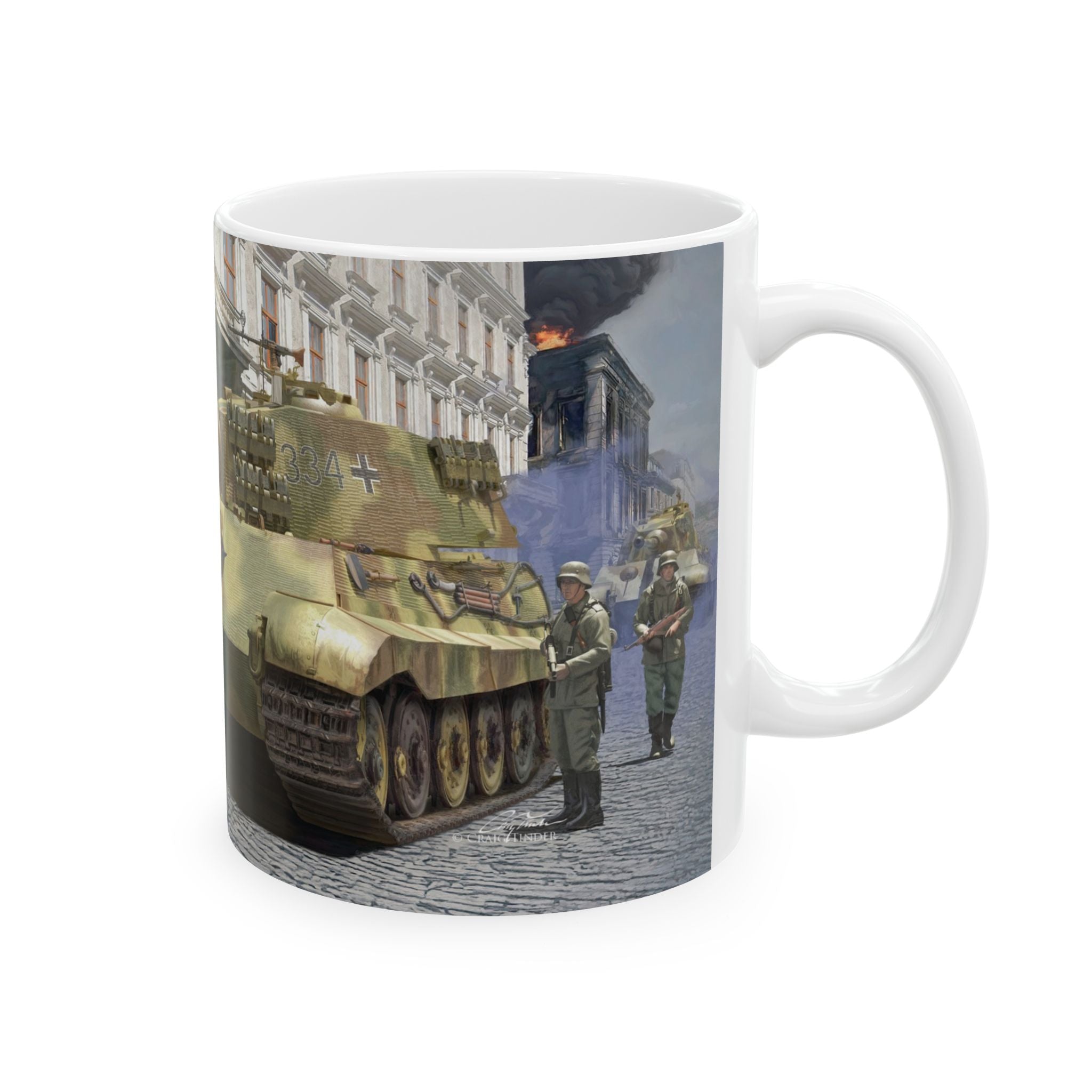 King Tiger Tank - Panzer Ace - Coffee Mug