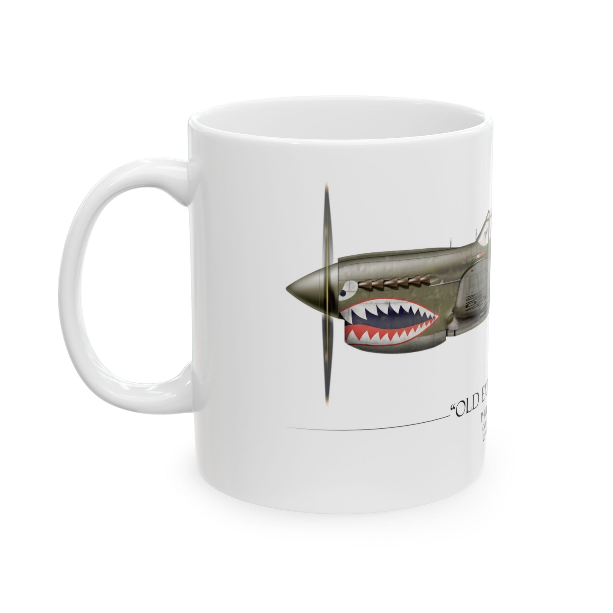P-40 Warhawk - Old Exterminator - Coffee Mug