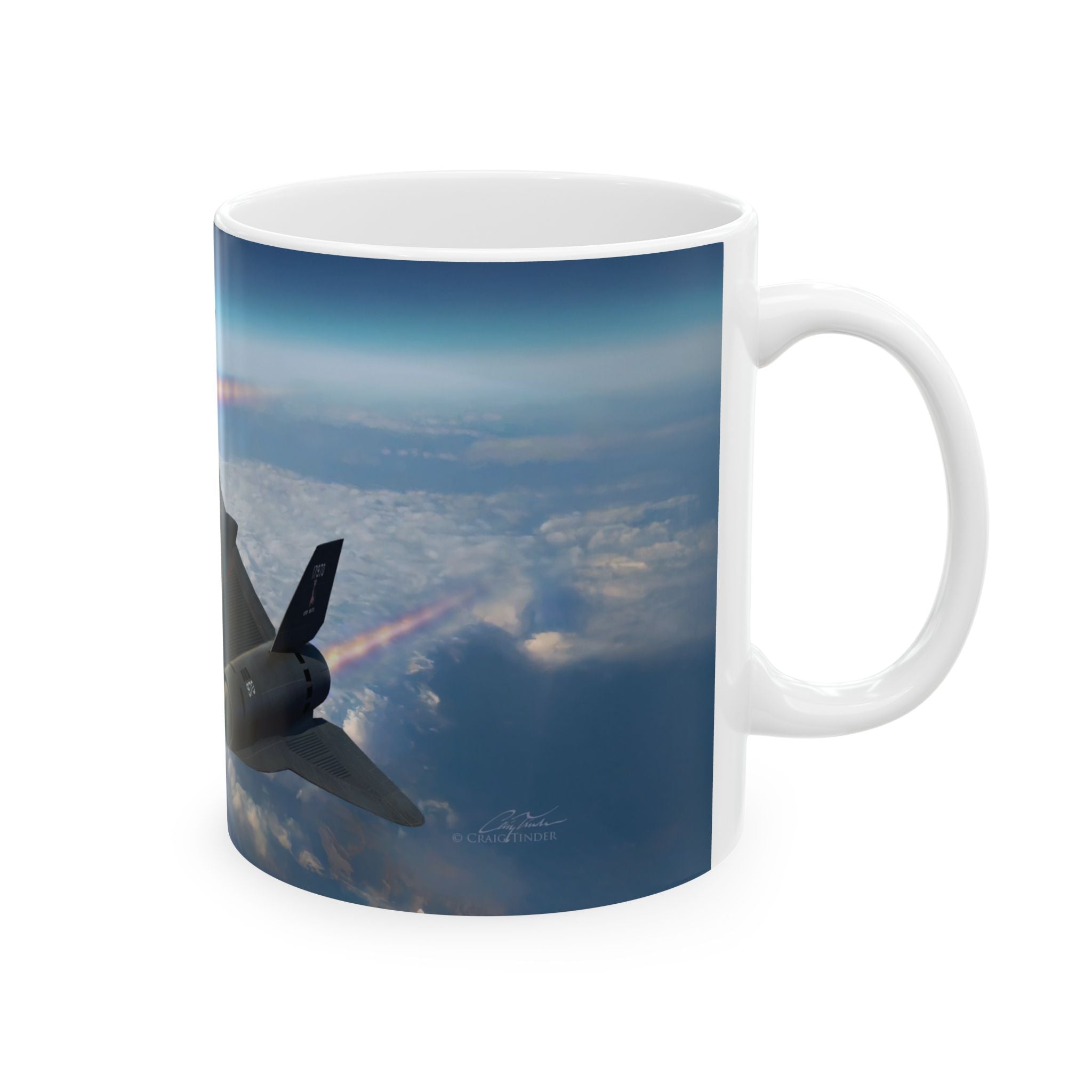 SR-71 Black Bird - Super Skater - Coffee Mug