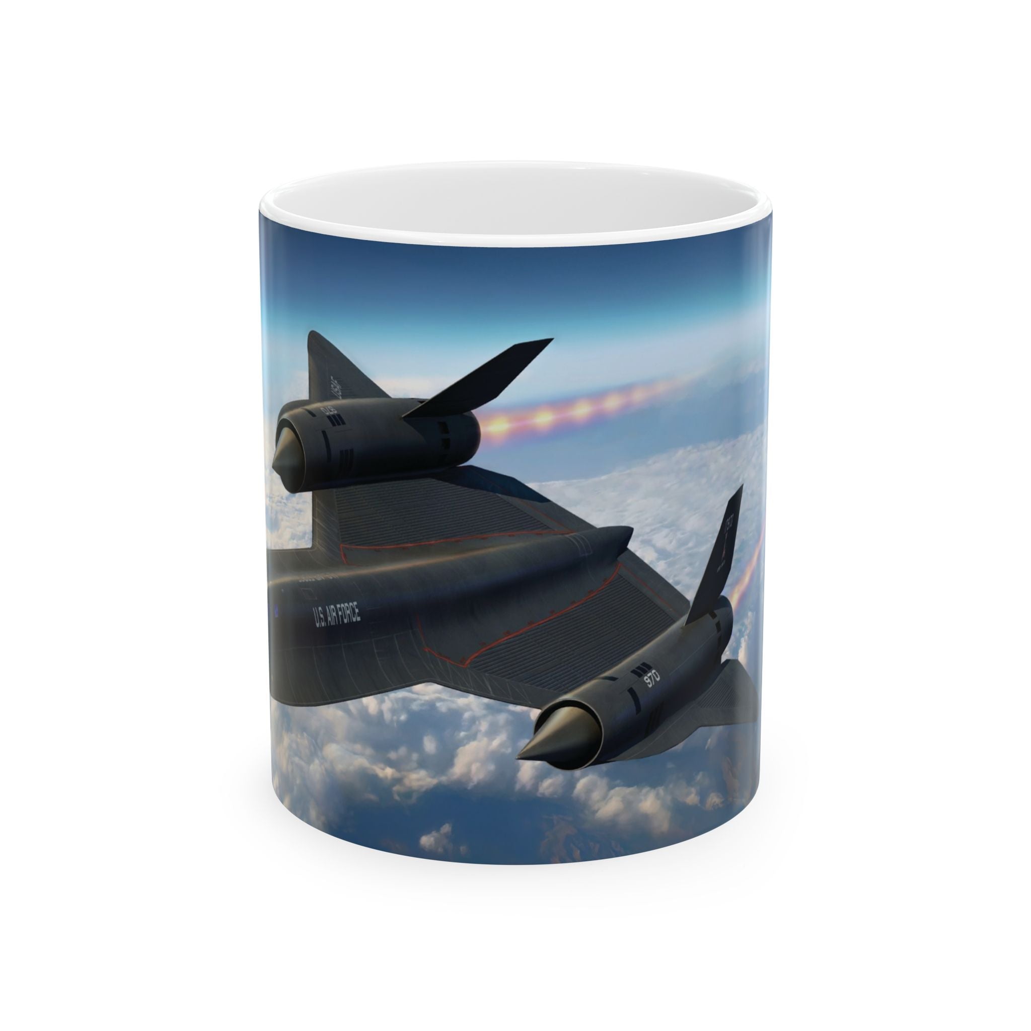 SR-71 Black Bird - Super Skater - Coffee Mug