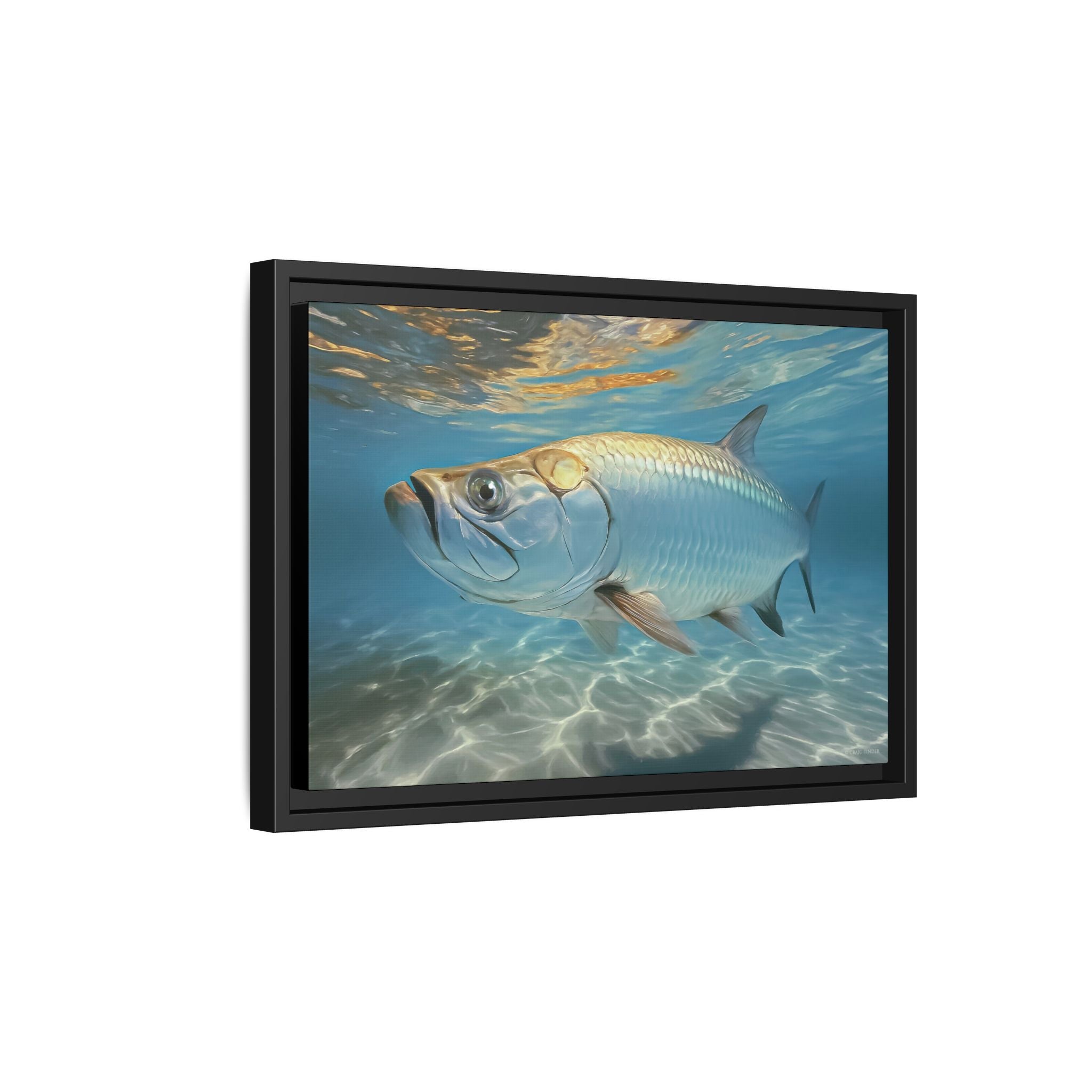 Matte Canvas, Framed (Multi-color)