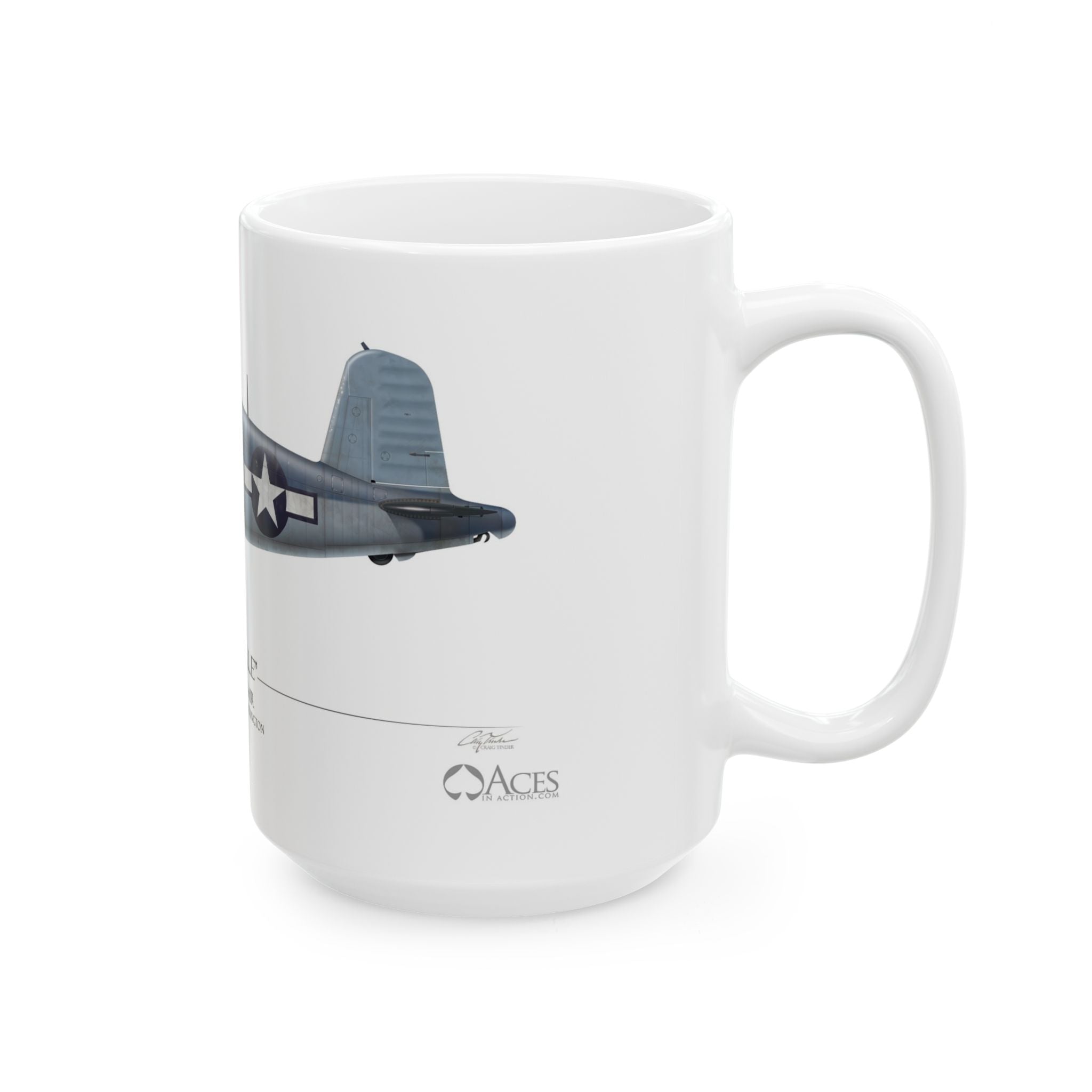 F4U Corsair - Pappy Boyington - Coffee Mug