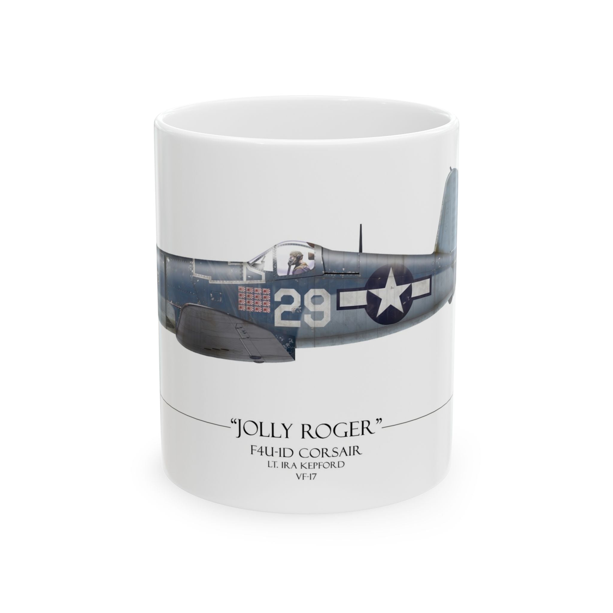 F4U Corsair - Ira Kepford - Coffee Mug