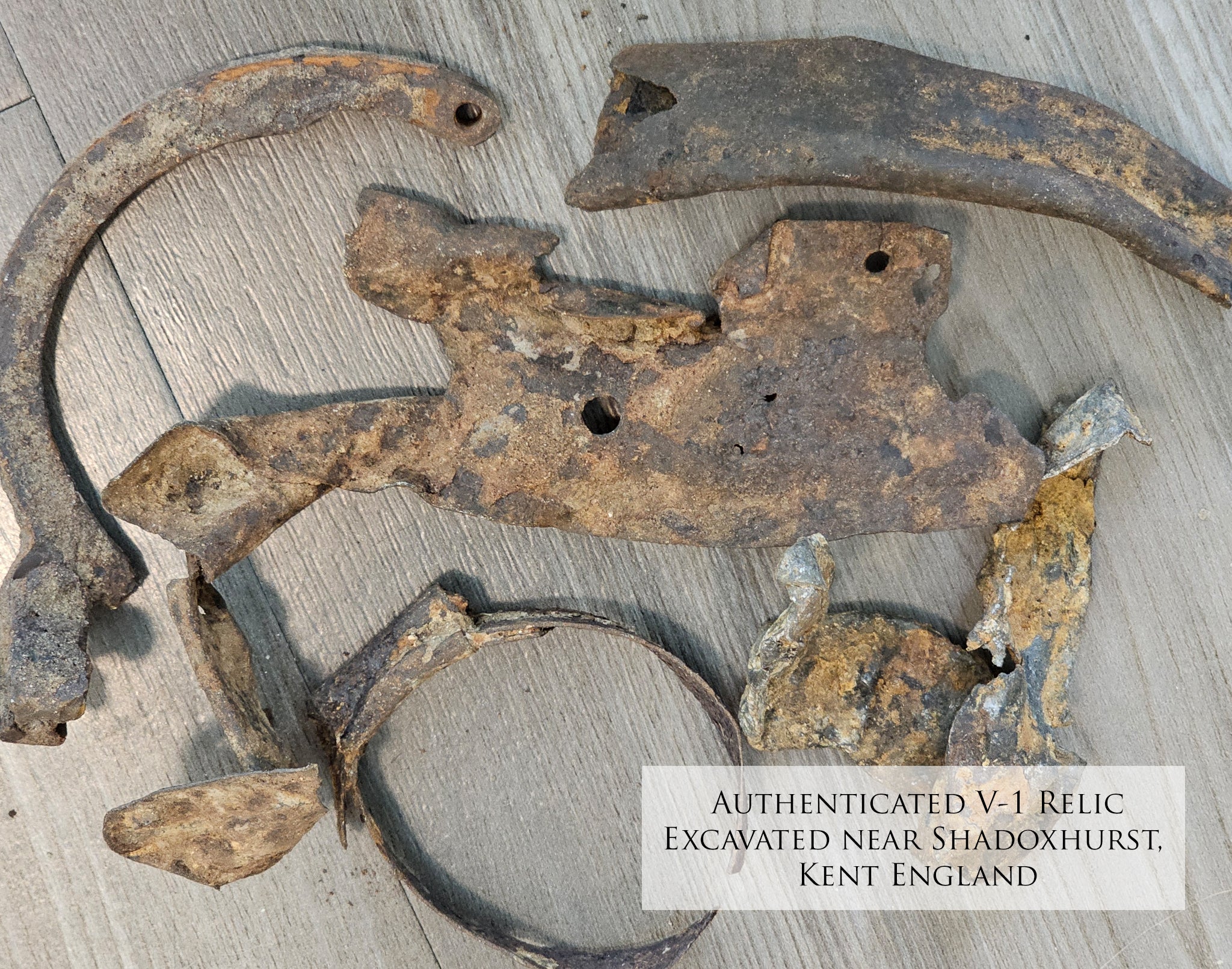 V-1 Rocket - Relic Plaque - 8"x10"