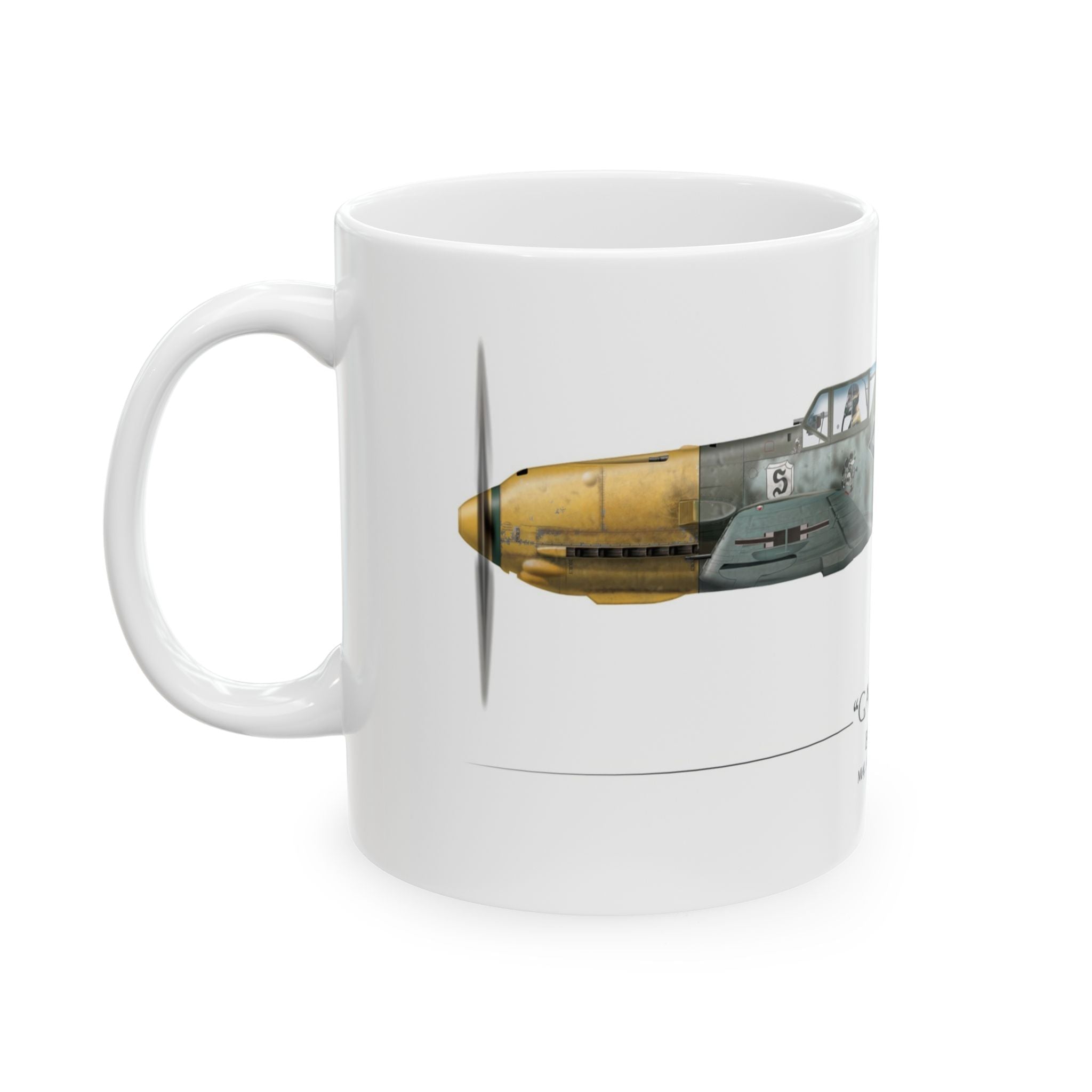 Messerschmitt Bf 109 - Adolf Galland - Coffee Mug