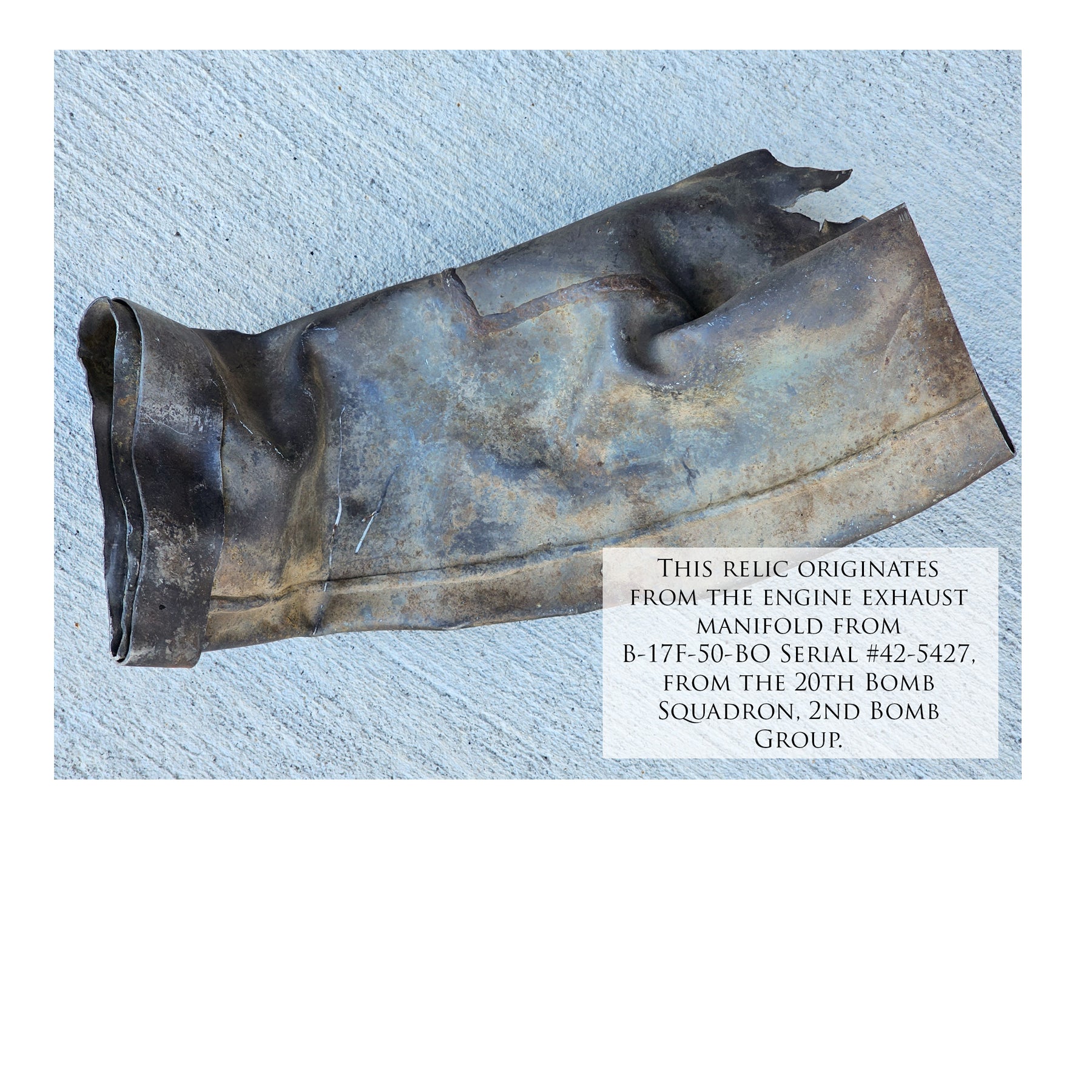 B-17 Flying Fortress - TADLUR Canvas | INCLUDES: Exhaust Manifold Piece