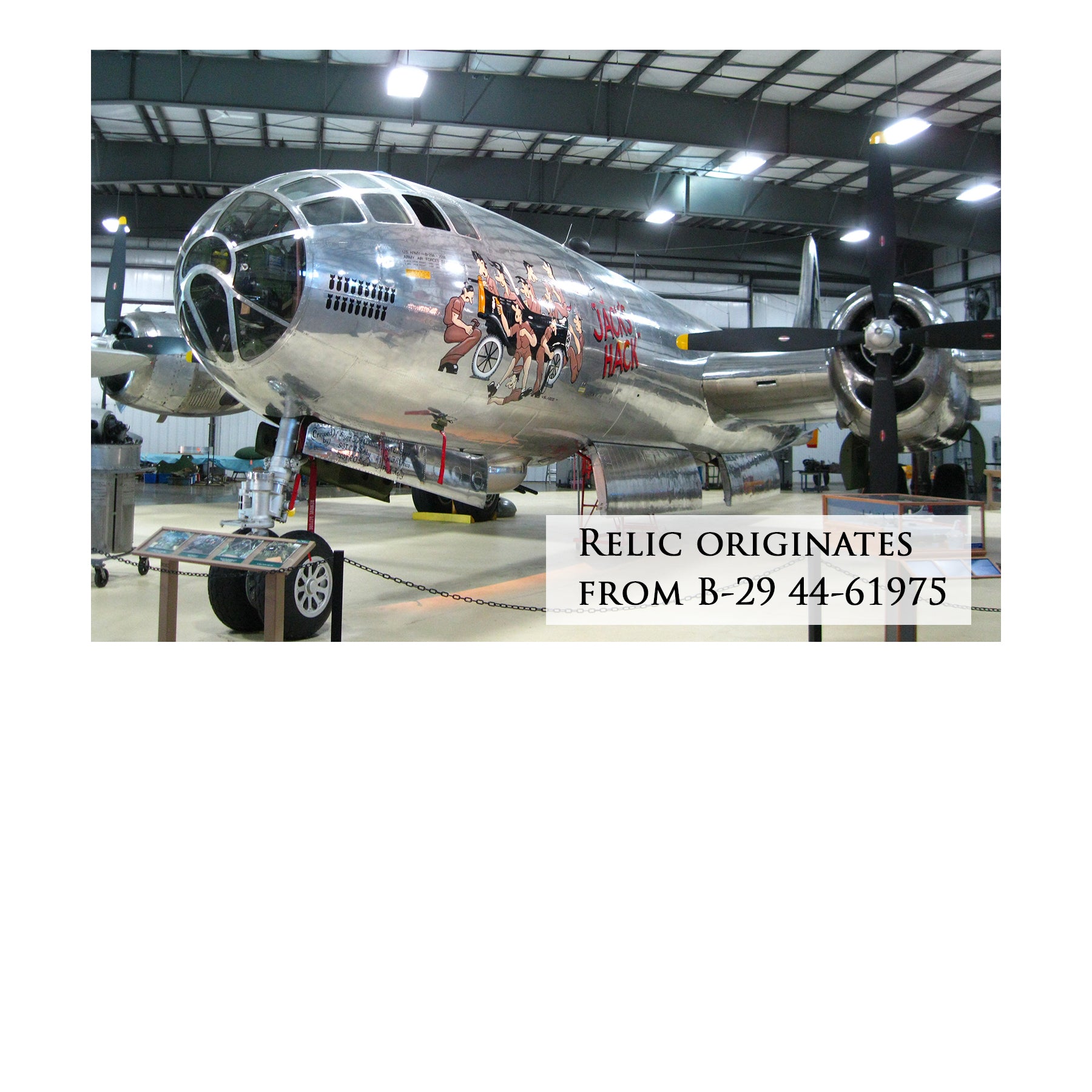 B-29 Superfortress - Thunderhead of Precision Canvas | INCLUDES: Aluminum Panel Relic
