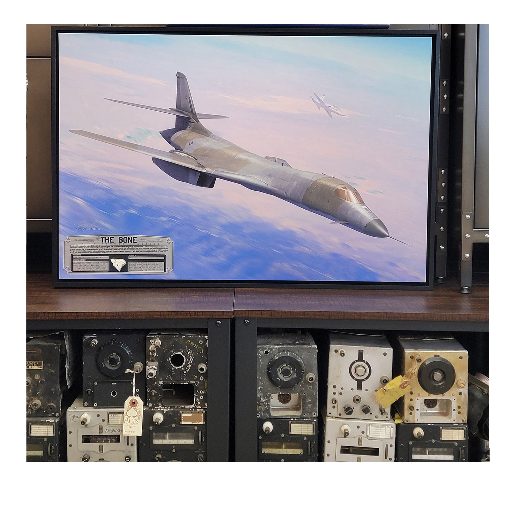B-1 Lancer - The Bone Canvas | INCLUDES: B-1A Relic