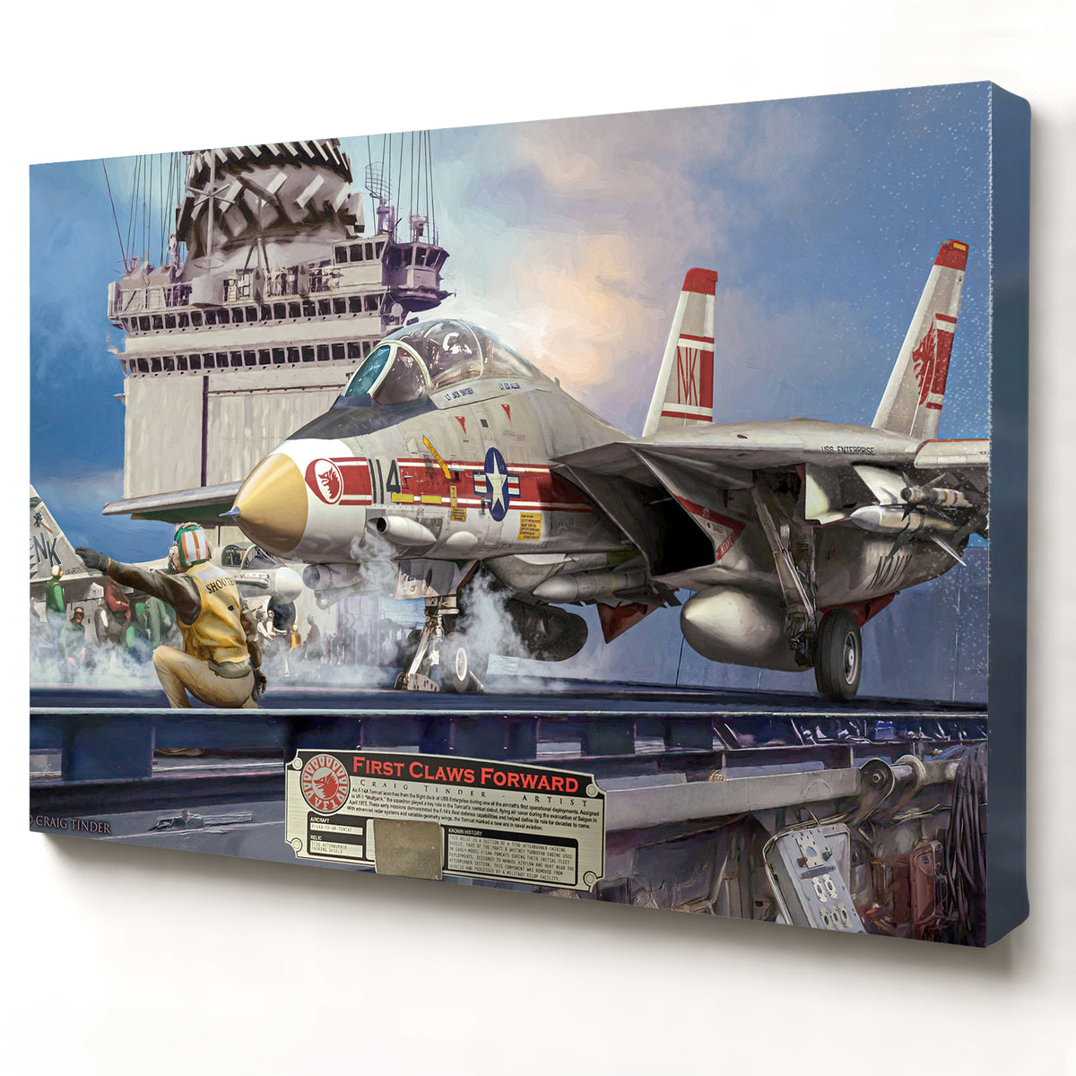 F-14 Tomcat - First Claws Forward | INCLUDES: TF30 Afterburner Fairing Shield Fragment