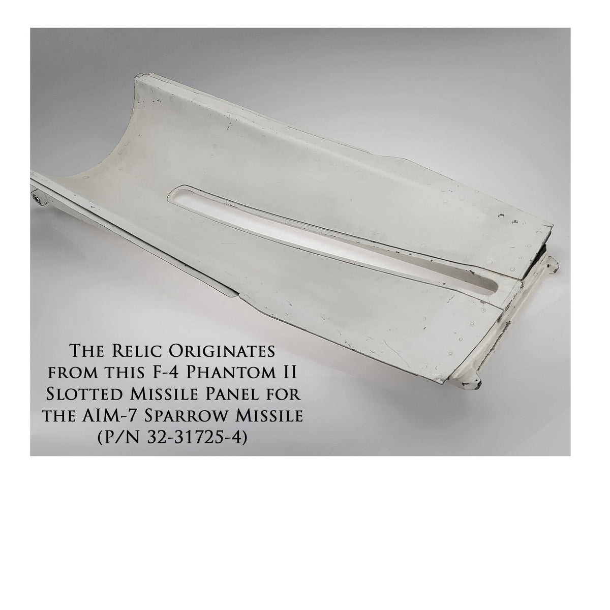 F-4 Tampa Zero One historical relic material