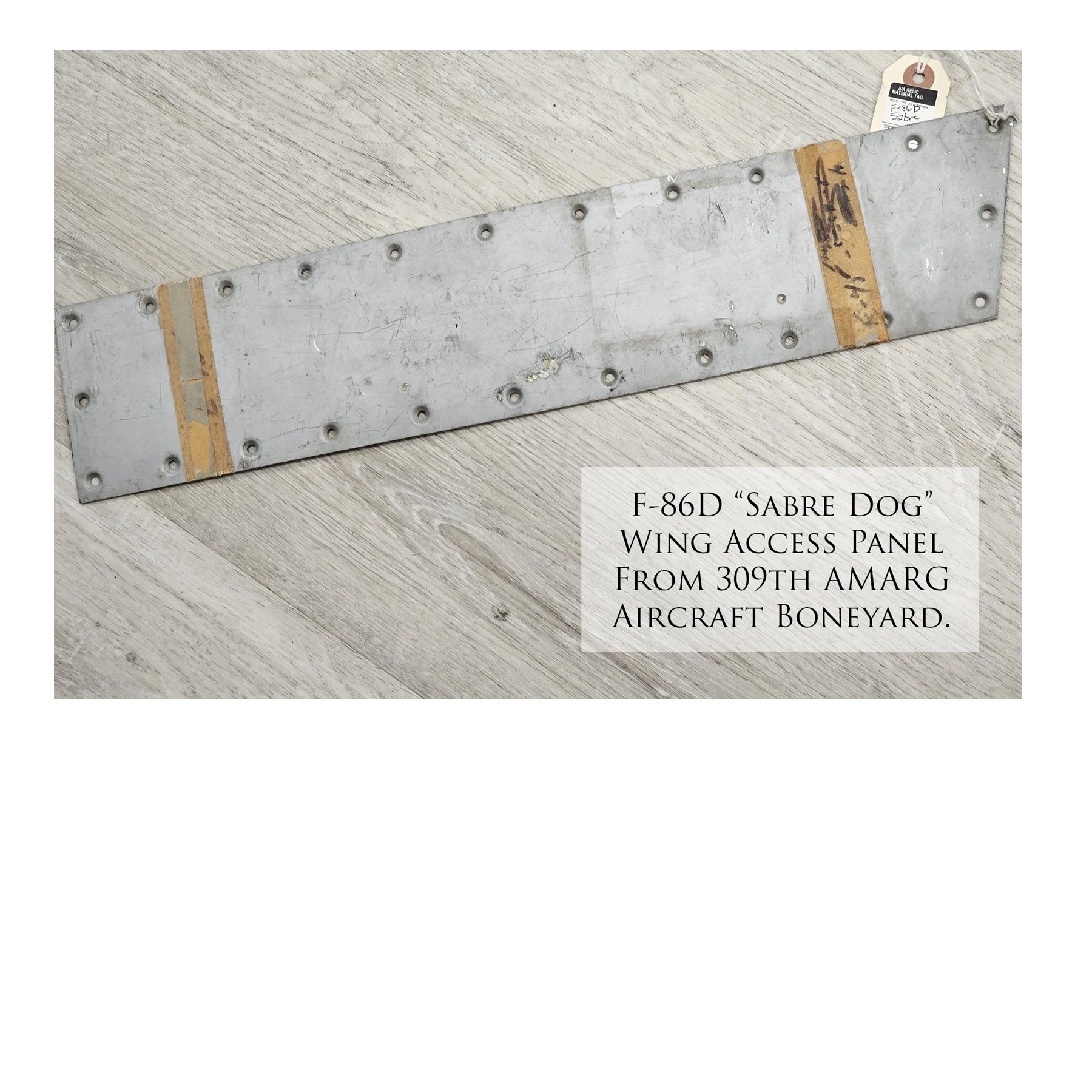 F-86 Sabre Dog - Tomahawk Patrol Canvas | INCLUDES: Wing Access Panel Fragment