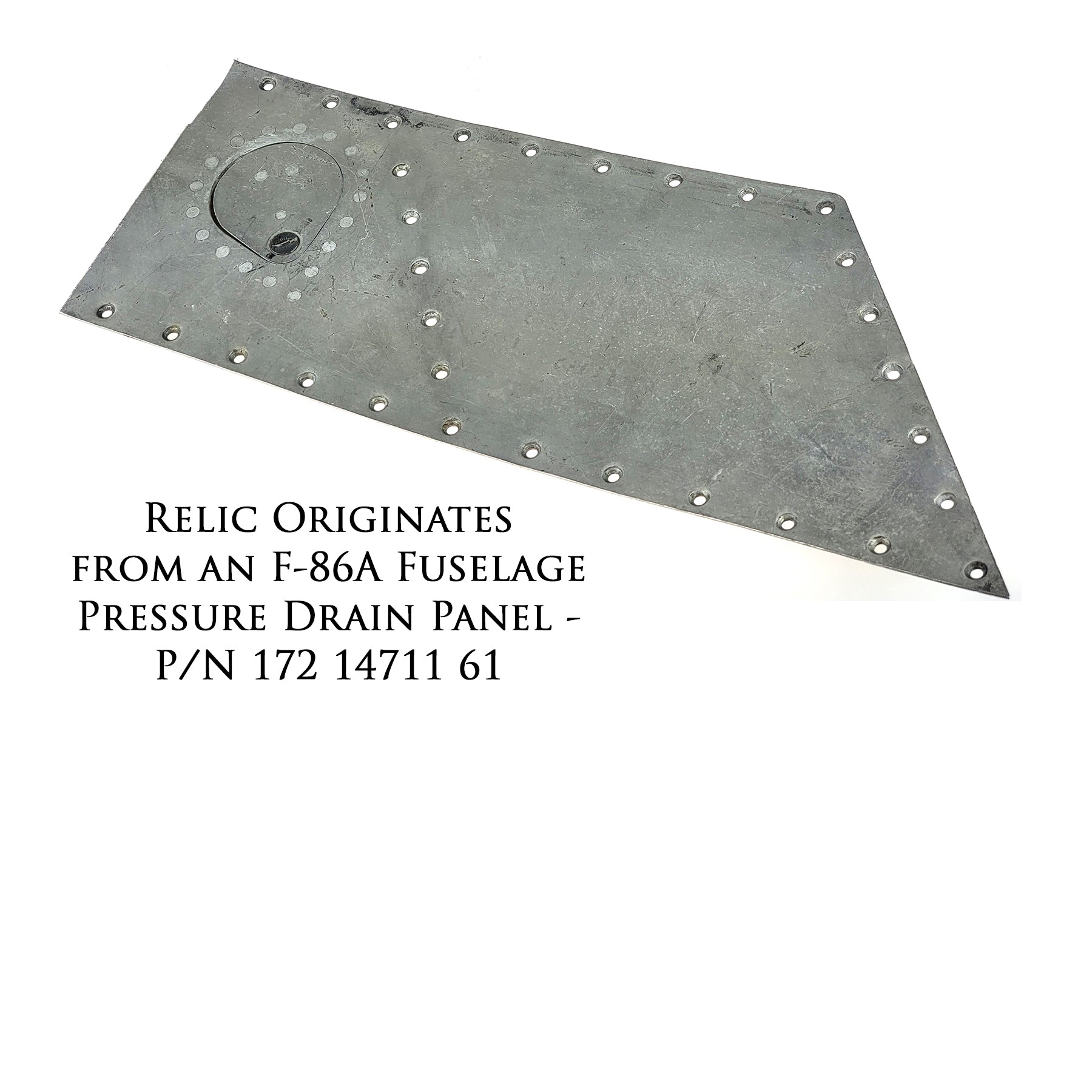 F-86 A Sabre - America's First Jet Ace Canvas | INCLUDES: Access Panel Relic