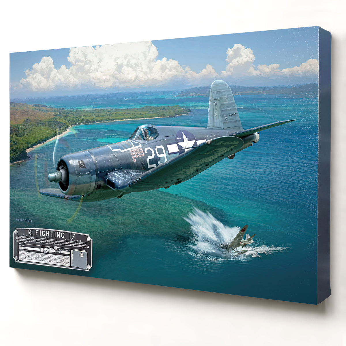 F4U Corsair - Fighting 17 | INCLUDES: Wing Relic