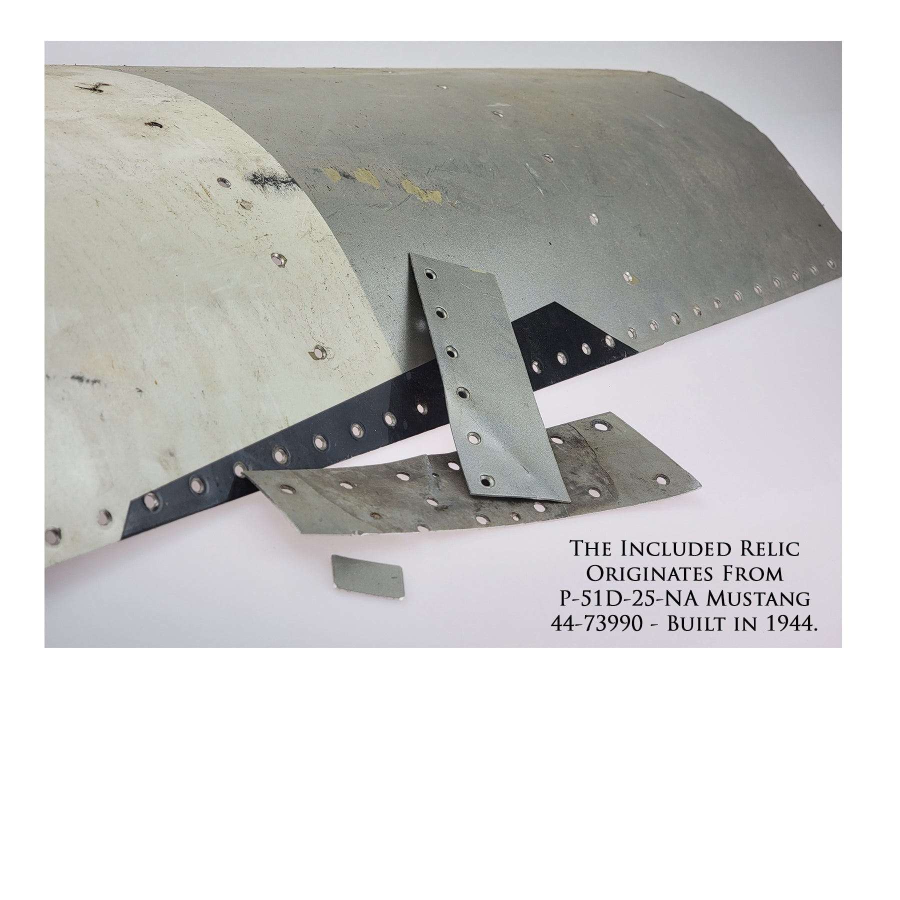 P-51 Mustang - Hurry Home Honey Canvas | INCLUDES: Fuselage Panel Fragment