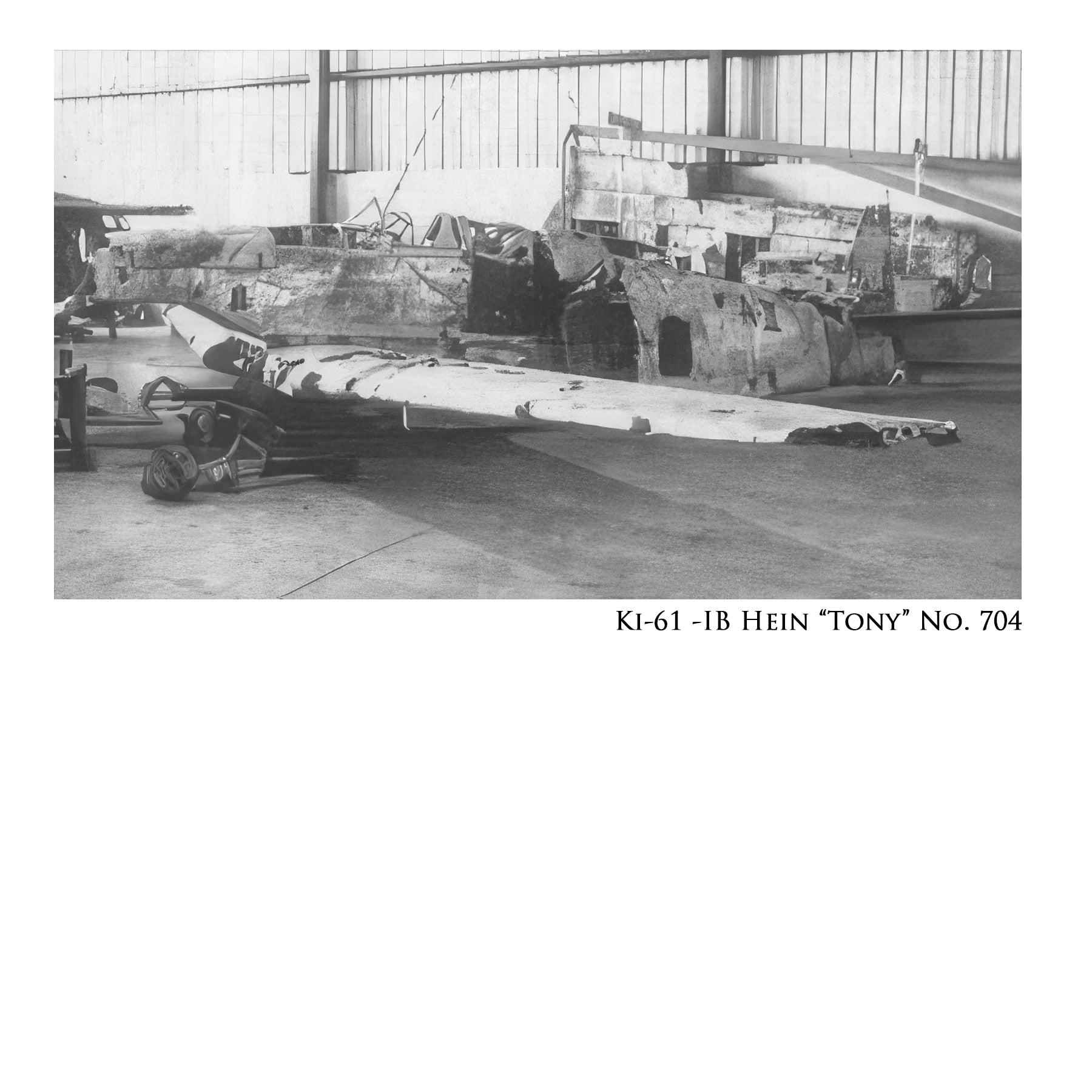 Ki-61 Hein Tony - Final Defense of 357 Canvas | INCLUDES: Engine Canister Piece