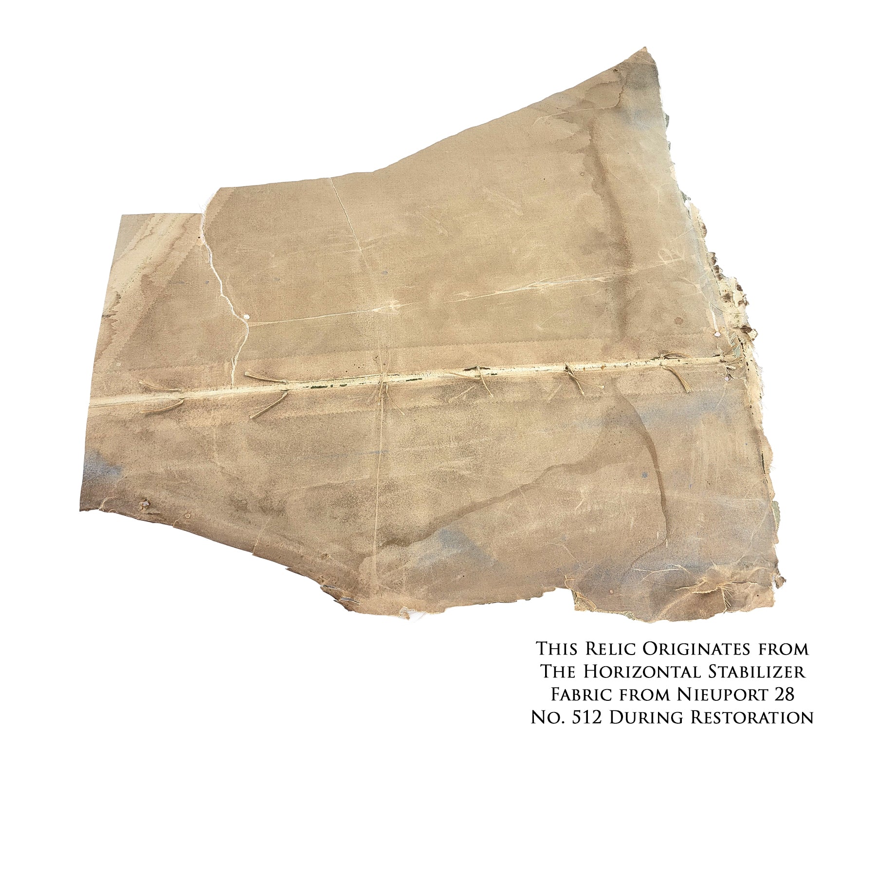Nieuport 28 - The First Victory Canvas | INCLUDES: Stabilizer Fabric Piece