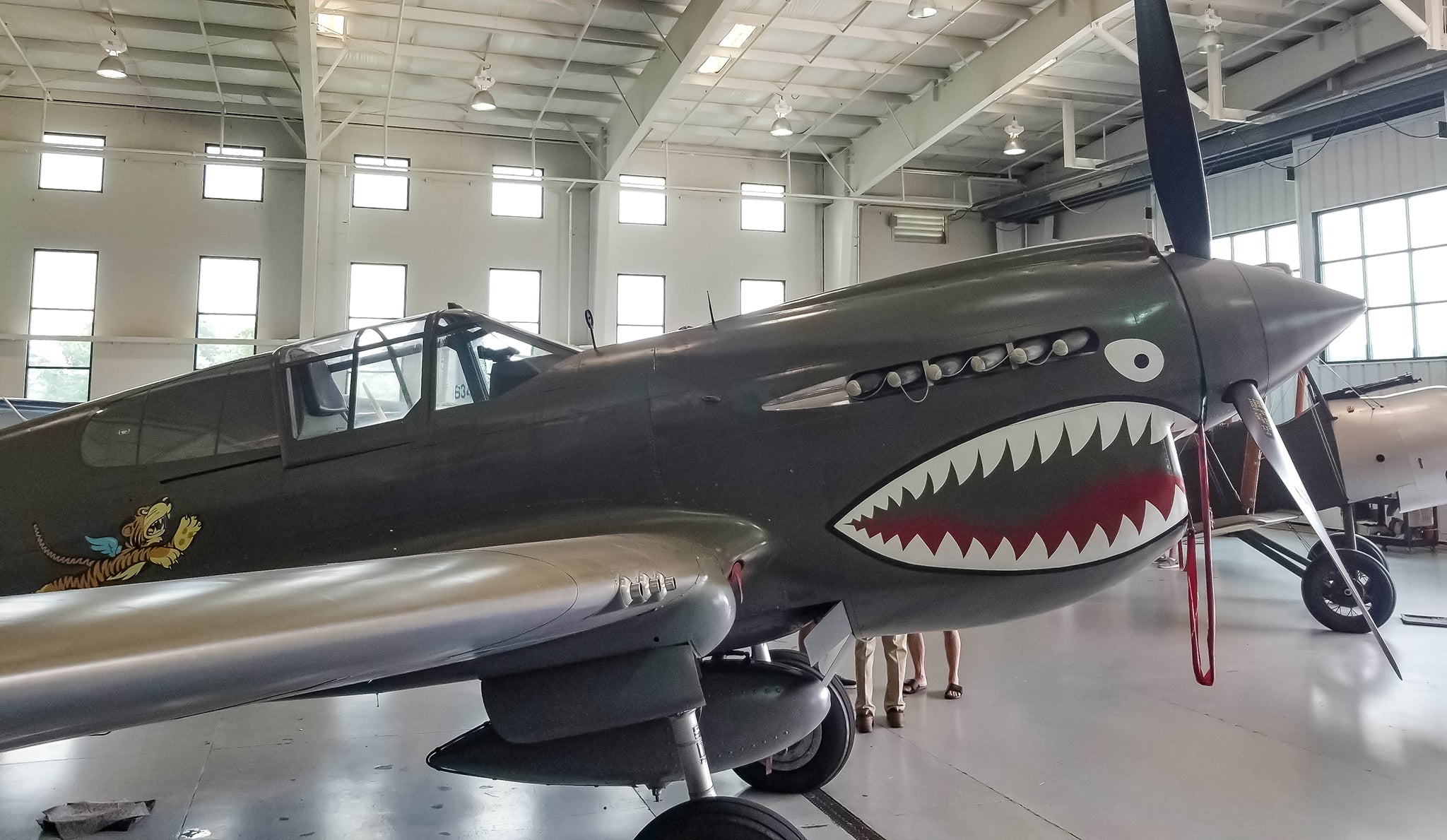 P-40 Warhawk Tex Hill - Relic Plaque - 5"x7"