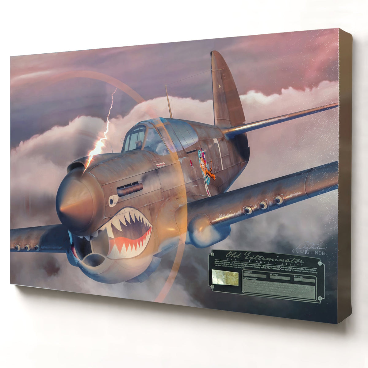 Historical relic artwork by Craig Tinder