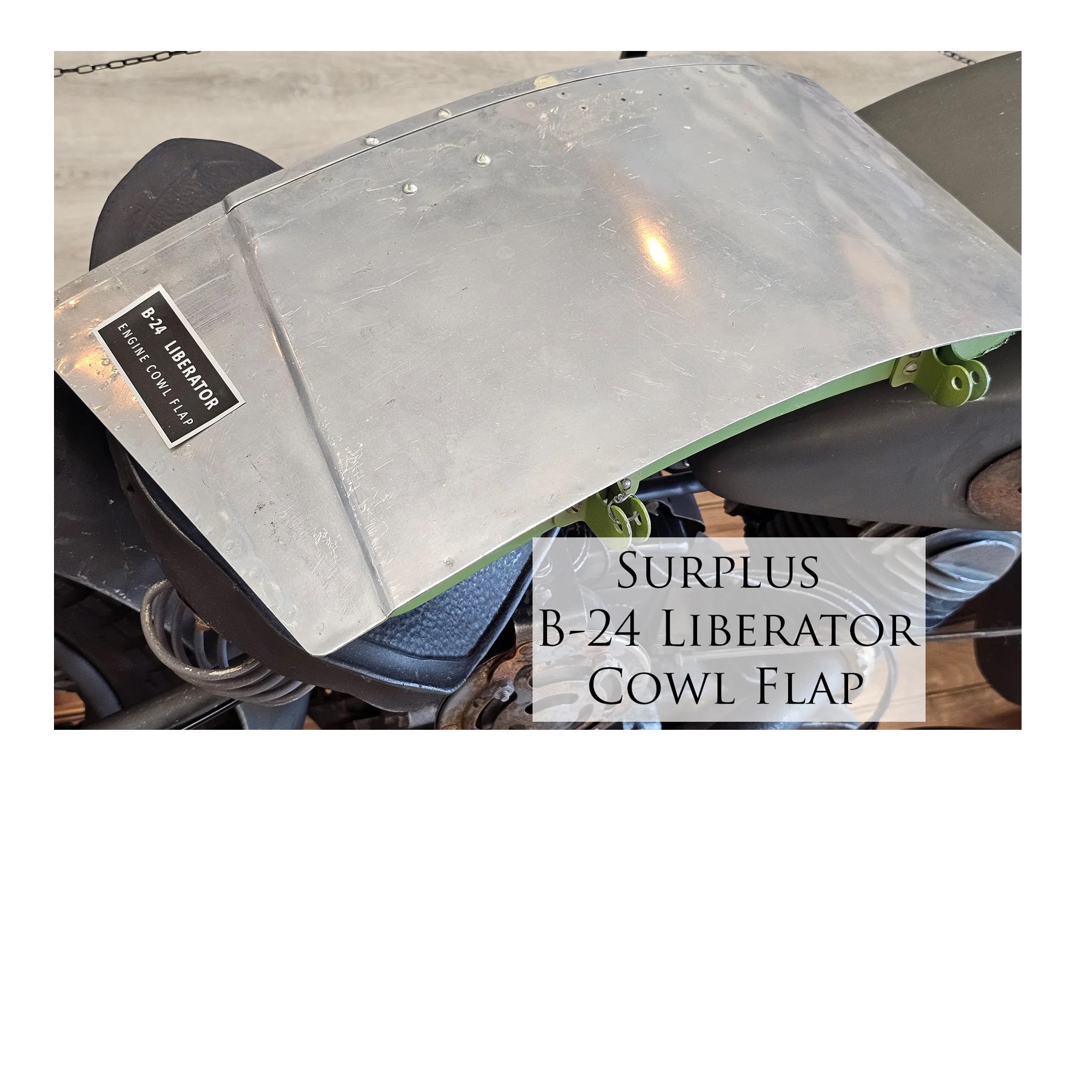 B-24 Liberator - Pathfinder to Ploesti Canvas | INCLUDES: Cowl Flap Relic