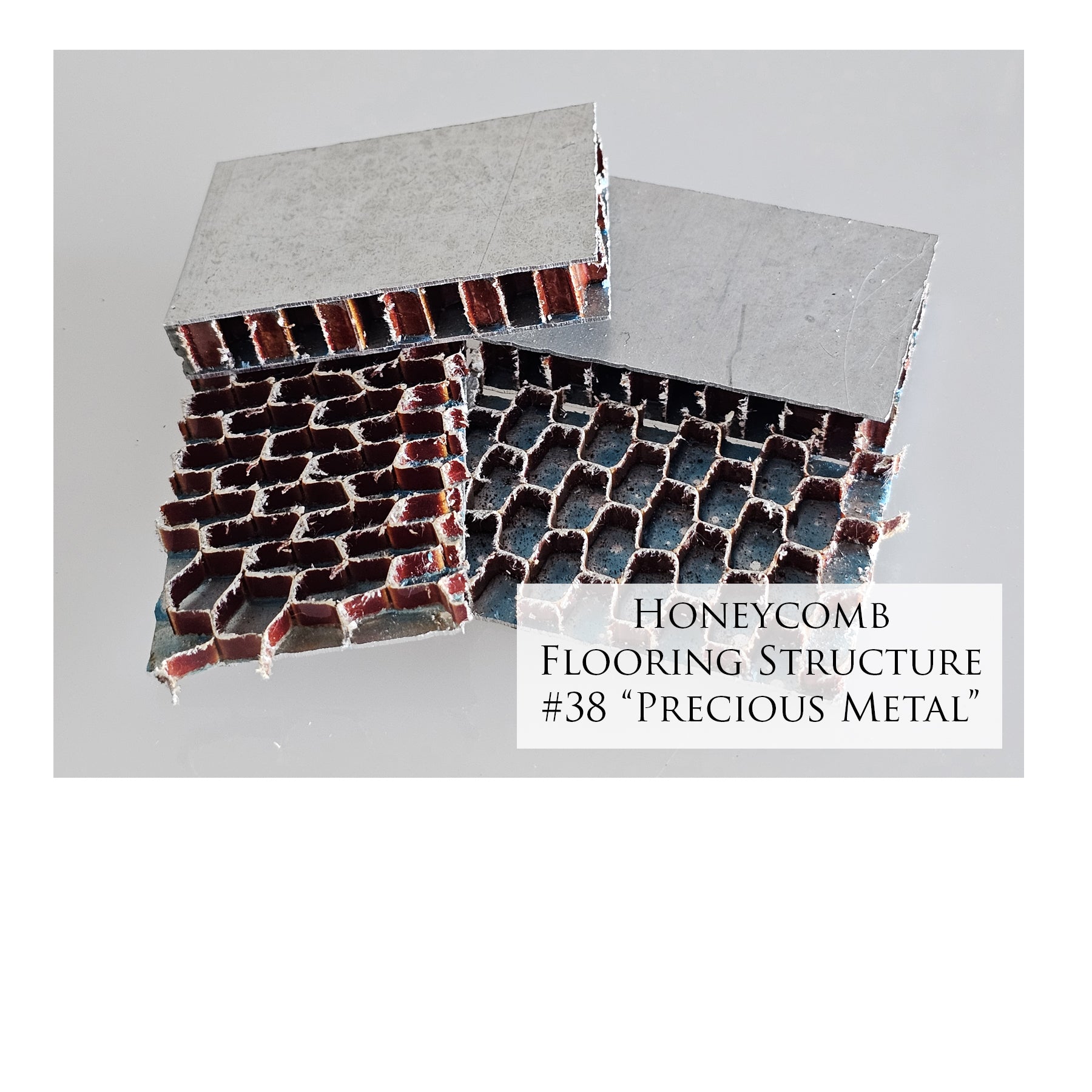 P-51 Mustang - #38 Precious Metal Canvas | INCLUDES: Fuselage Fragment