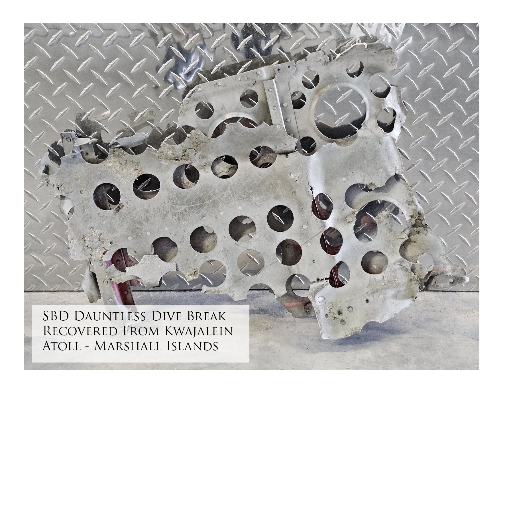 SBD Dauntless - Dauntless Over Kwajalein | INCLUDES: Dive Brake Relic