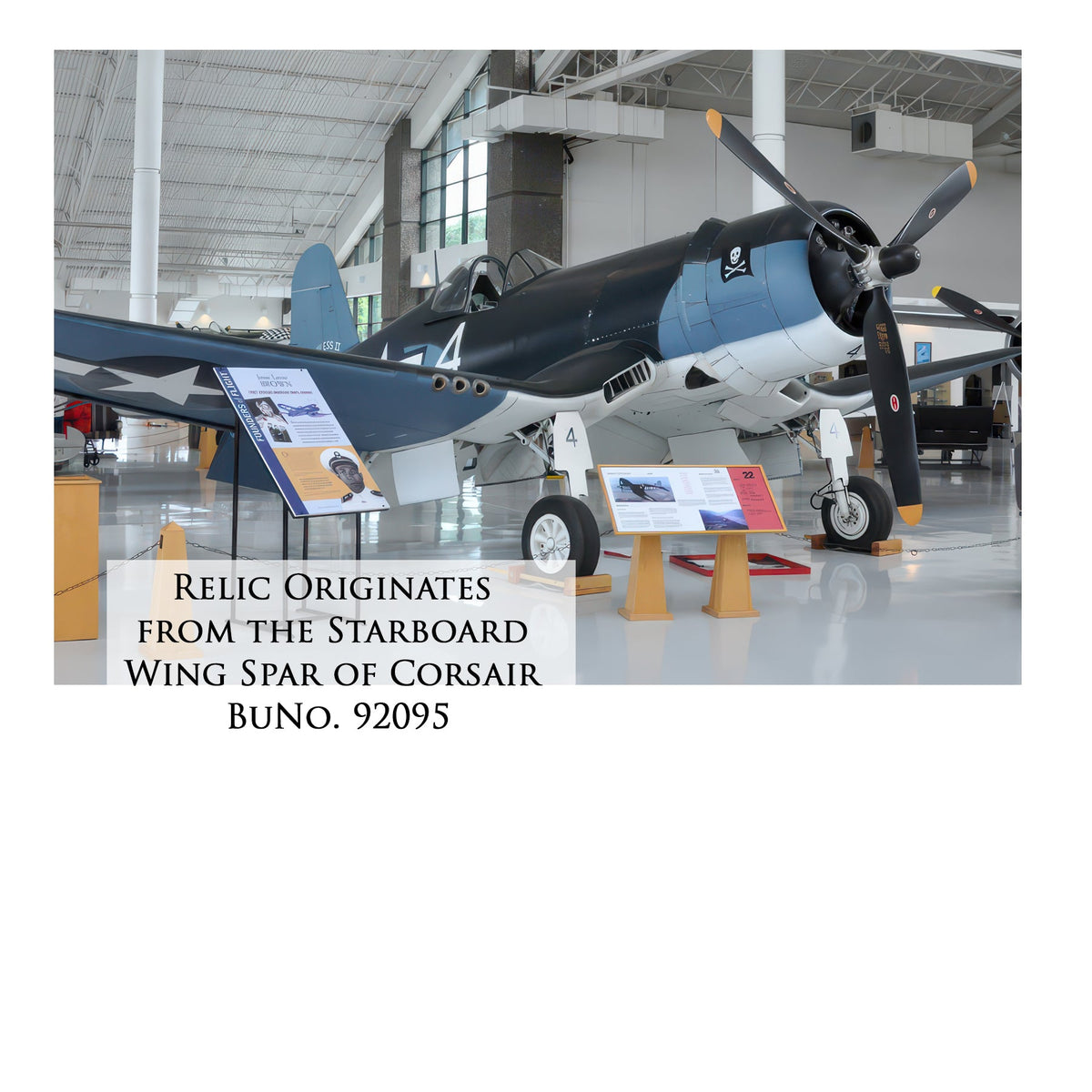 FG-1D Corsair The Scrappers historical relic material