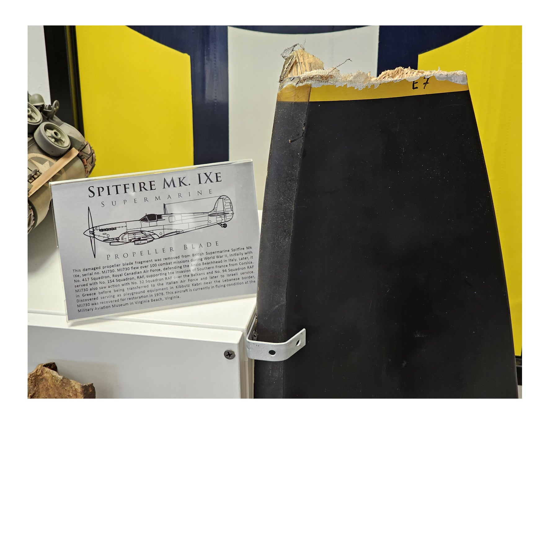 Spitfire Mk IX - The CO's Query Canvas | INCLUDES: Propeller Piece