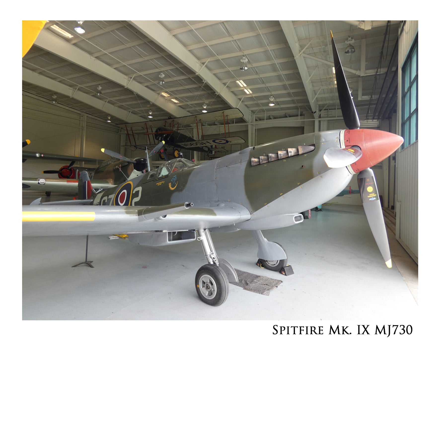 Spitfire Mk IX - The CO's Query Canvas | INCLUDES: Propeller Piece