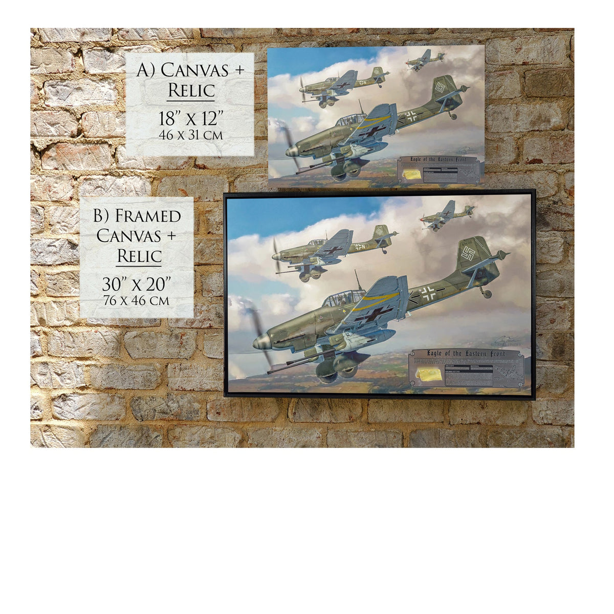 Ju 87 Stuka - Eagle of the Eastern Front | INCLUDES: Wing Relic historical relic material
