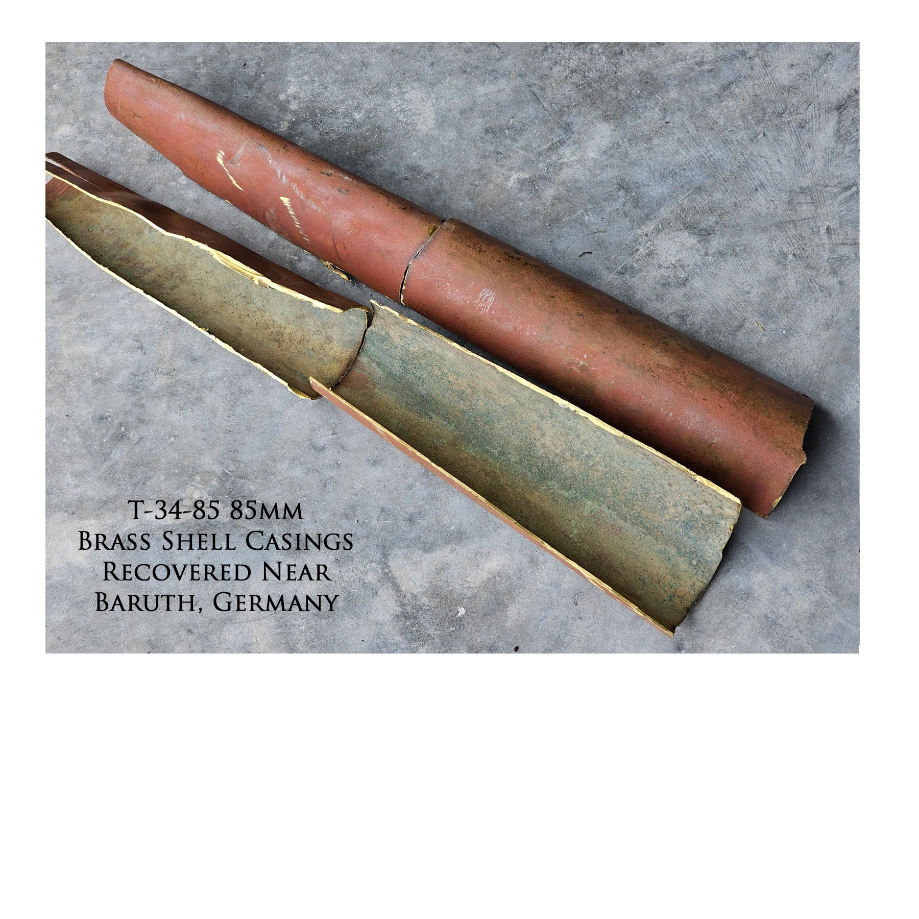 T-34 Soviet Tank - Konev's Approach to Berlin Canvas | INCLUDES: Brass Shell Casing