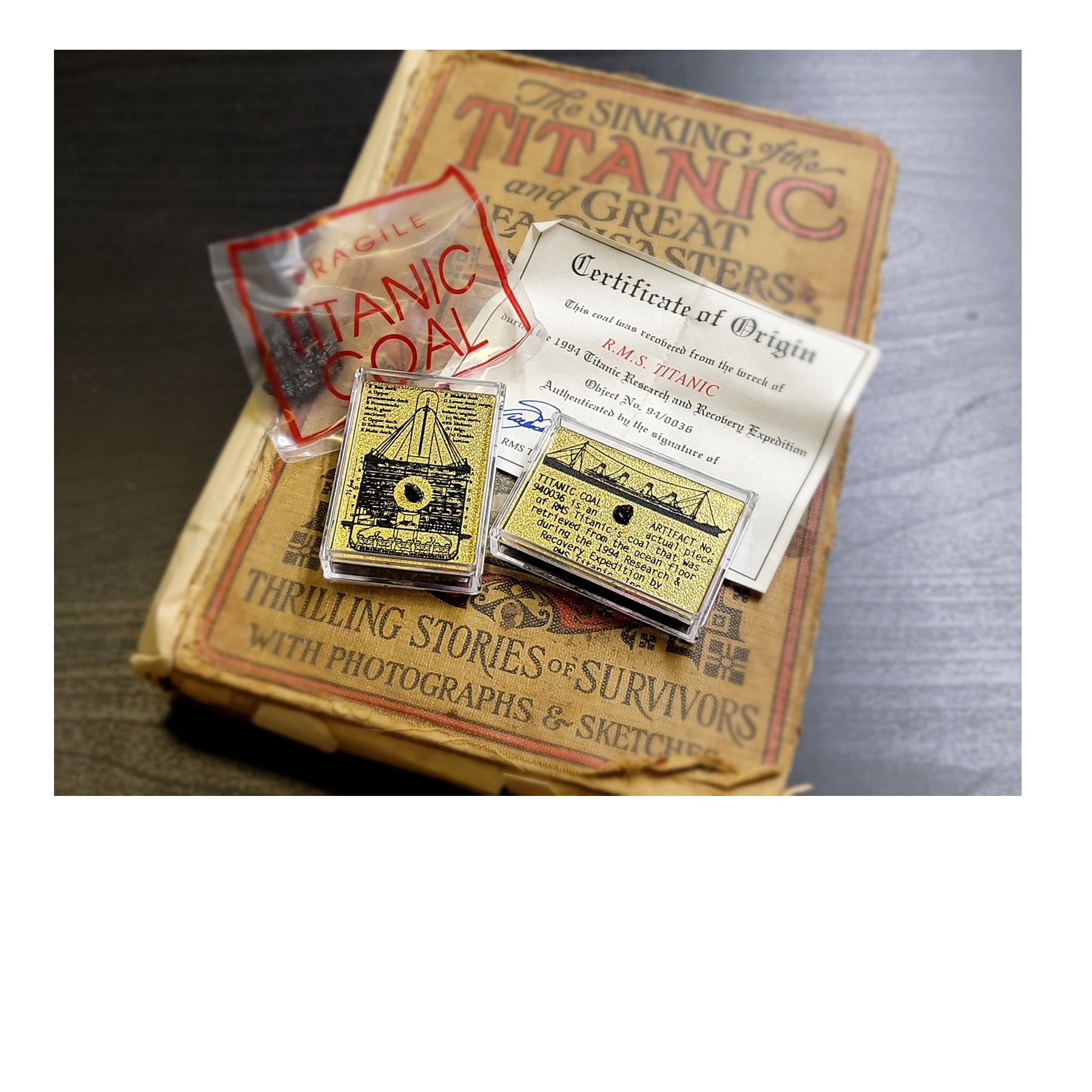 Titanic - Maiden Farewell Canvas | INCLUDES: Titanic Coal