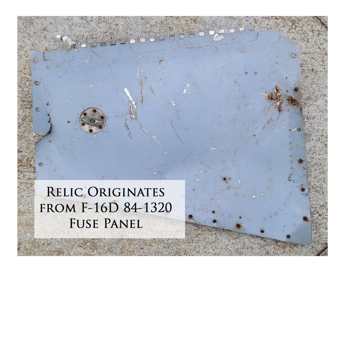 F-16 Triple Victory historical relic material