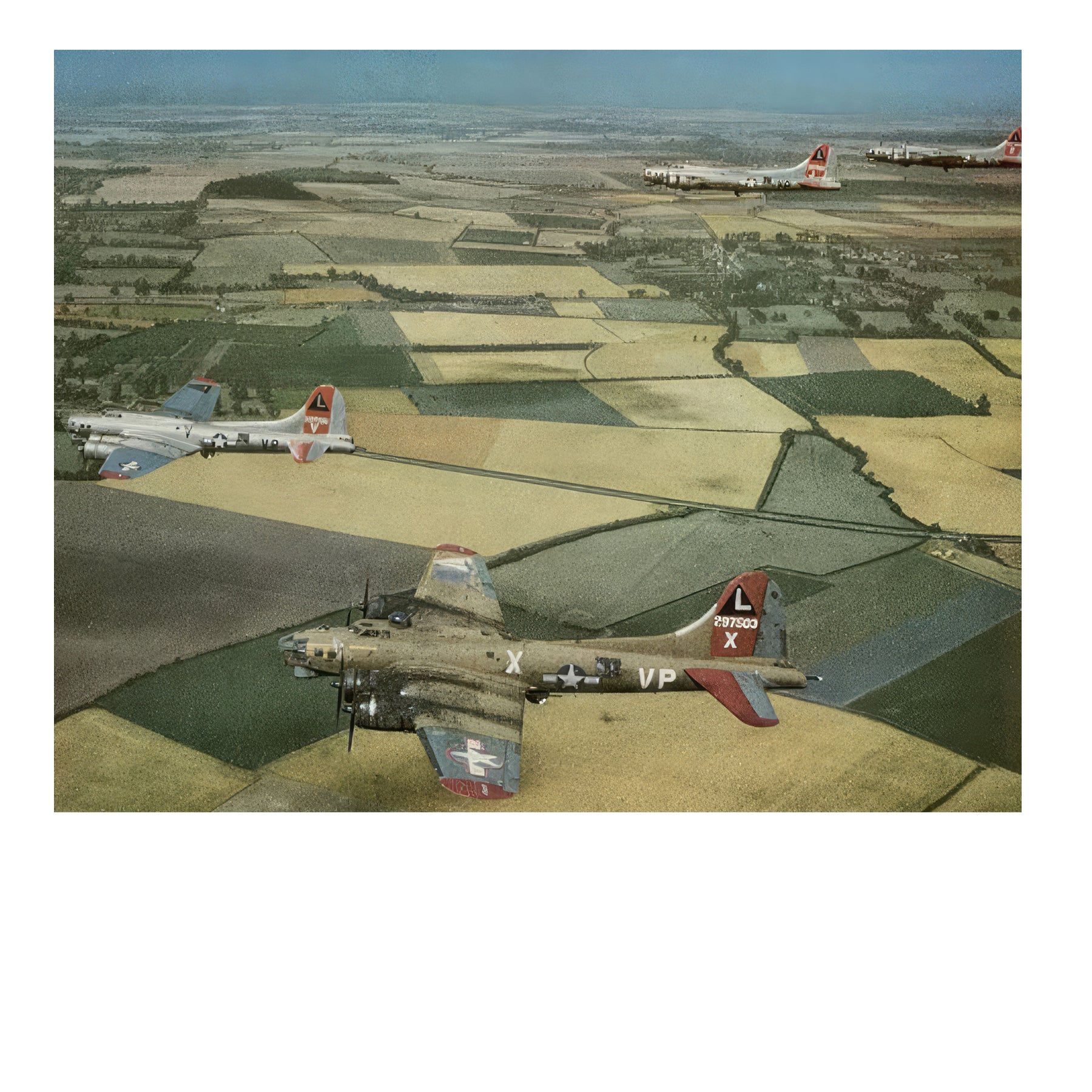 B-17 Flying Fortress - Twilight's Last Crucible Canvas | INCLUDES: Skin Fragment