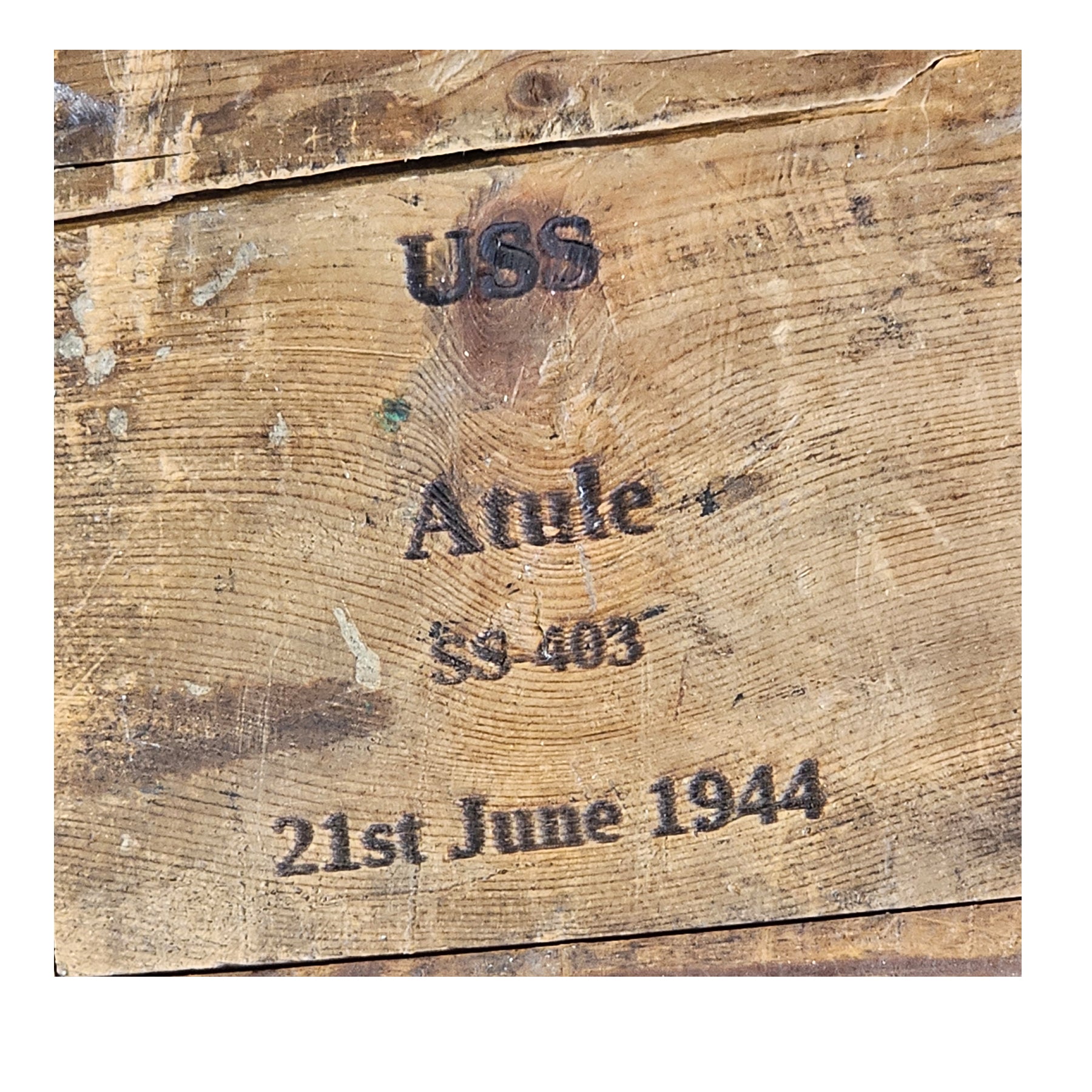 USS Atule Submarine - Silent Predator Canvas | INCLUDES: Toolbox Piece