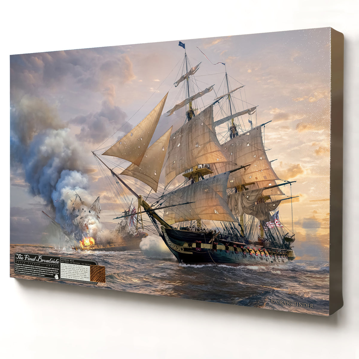 USS Constitution | INCLUDES: Oak Hull Relic
