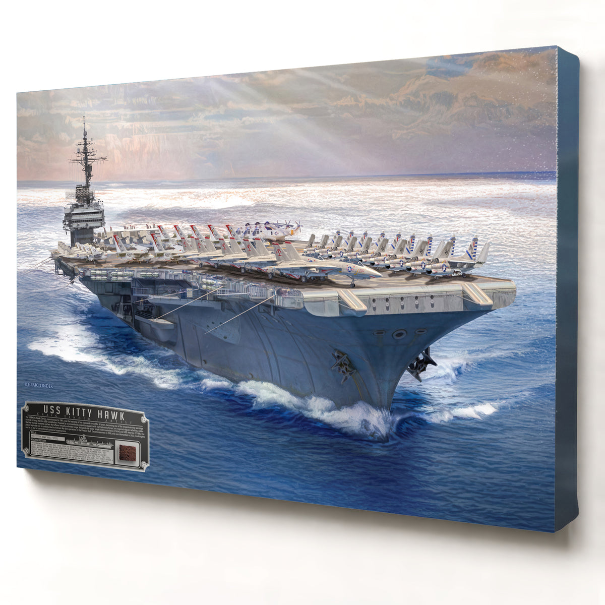 USS Kitty Hawk CV-63 | INCLUDES: Hull Steel from CV-63