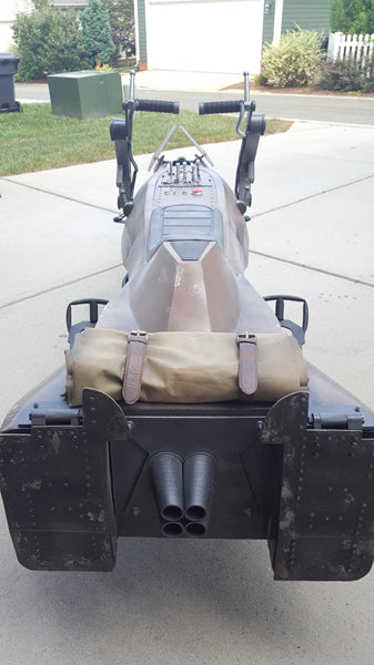 Blueprint Plans & 3D Parts for Building A FULL-SIZE STARWARS SpeederBike - Aces In Action