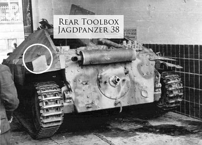 The Turn to Rochefort - Jagdpanzer 38 Hetzer Tank Military Art-Art Print-Aces In Action: The Workshop of Artist Craig Tinder