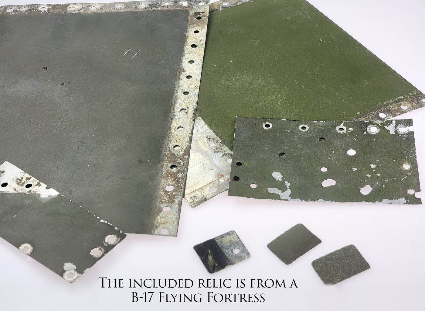 WWII B-17 Flying Fortress Relic Plaque-Historical Display Plaques-Aces In Action: The Workshop of Artist Craig Tinder
