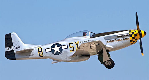 Escorting History - "Dusk Patrol" P-51D Mustang Relic Art