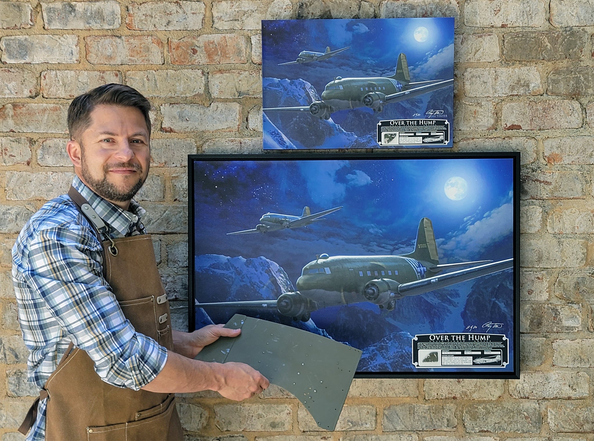 Cargo Legacy - "Over the Hump" C-47 Skytrain Relic Art