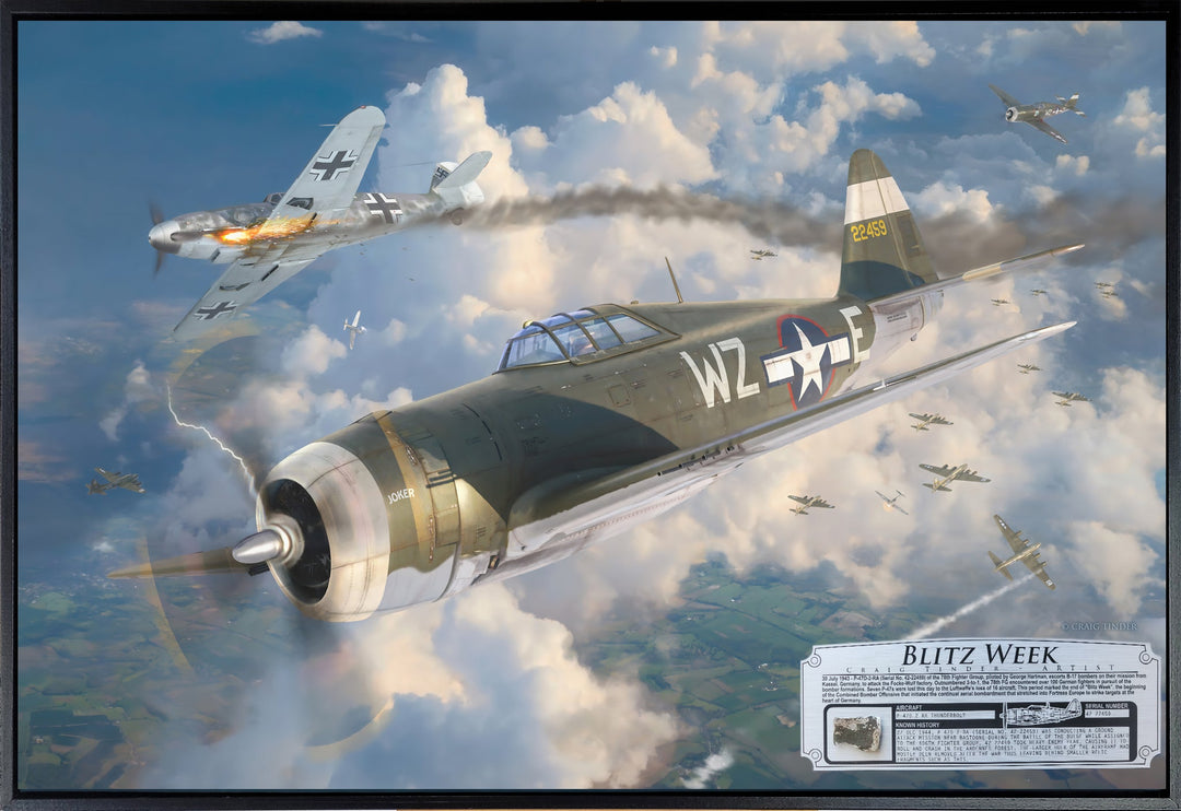 Courage in the Skies - "Blitz Week" - P-47D Thunderbolt