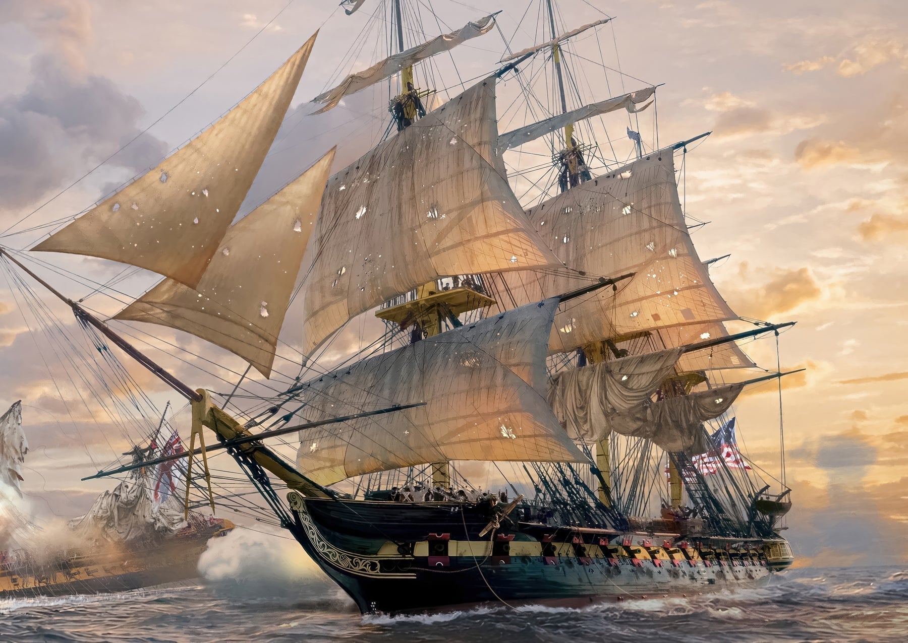 The Final Broadside: How the USS Constitution became known as "Old Ironsides"