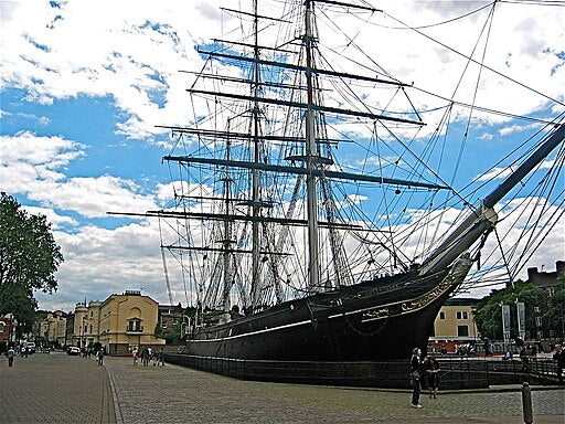 What is the Cutty Sark famous for (beyond just the whisky)?