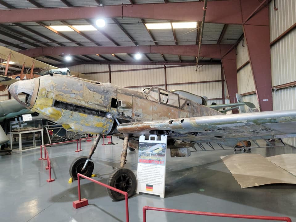 Bf 109E - Preserved in Time & Sitting in California-Aces In Action: The Workshop of Artist Craig Tinder