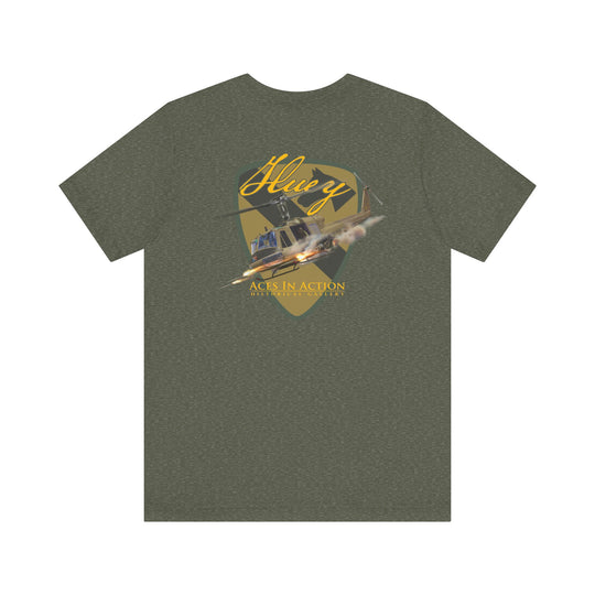 Huey Helicopter Short Sleeve T-Shirt