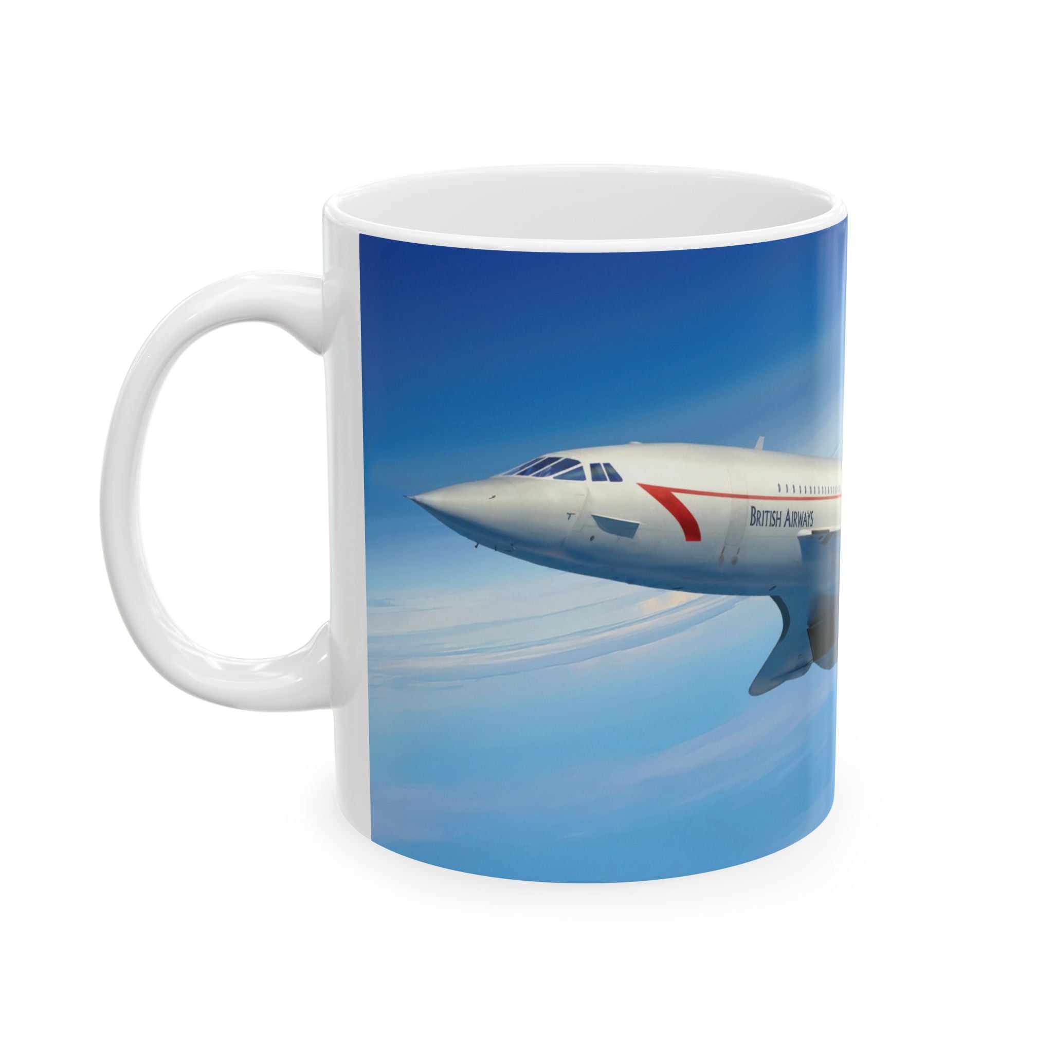 The Time Machine - Concorde Coffee Mug