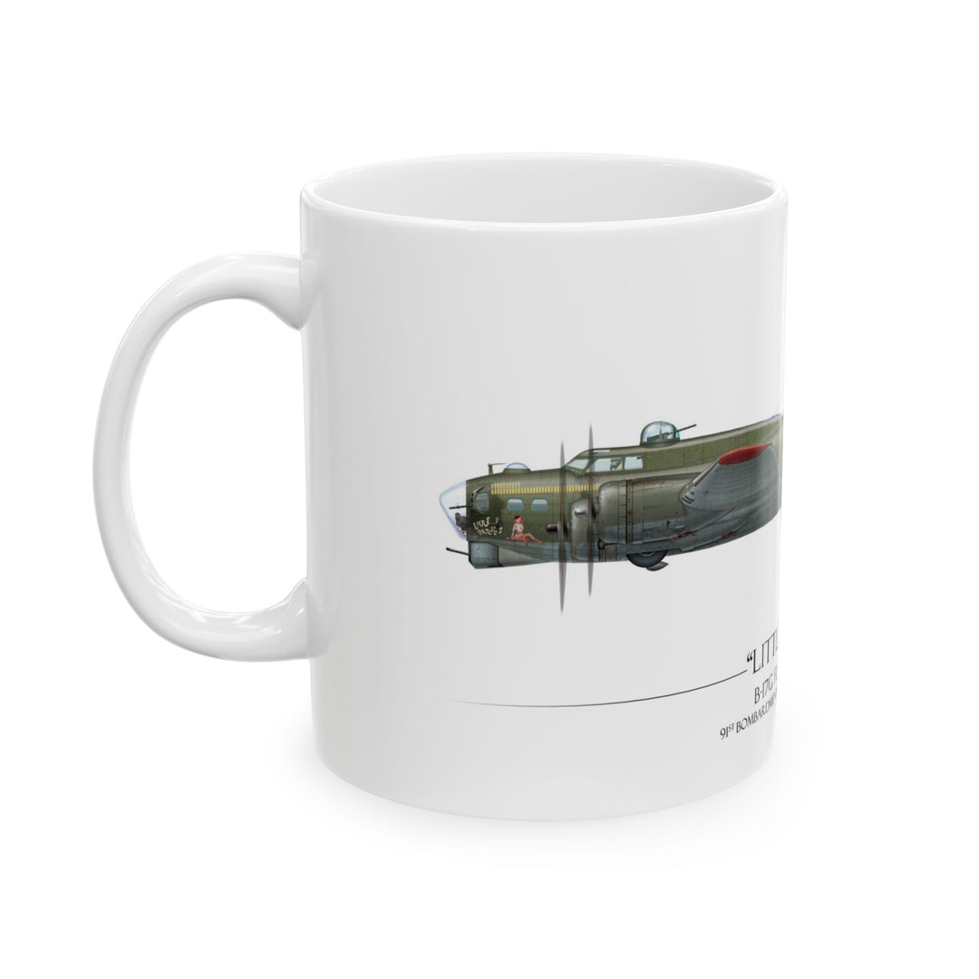 Little Patches B-17 Flying Fortress Coffee Mug