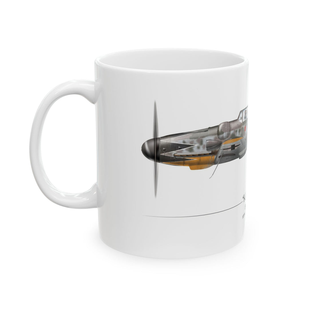 Erich Hartmann Bf-109 Coffee Mug